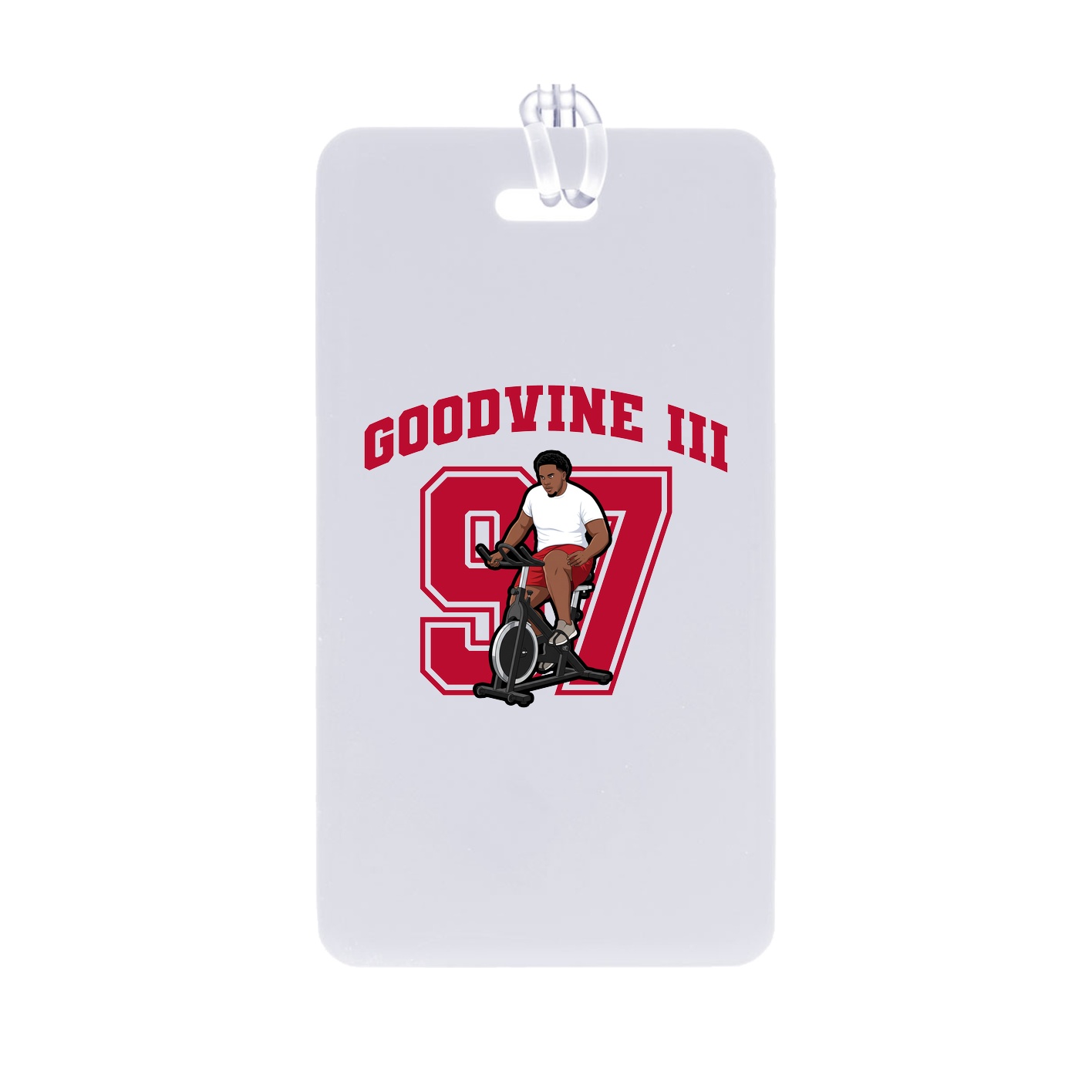 Bag Tag — Number in Classic