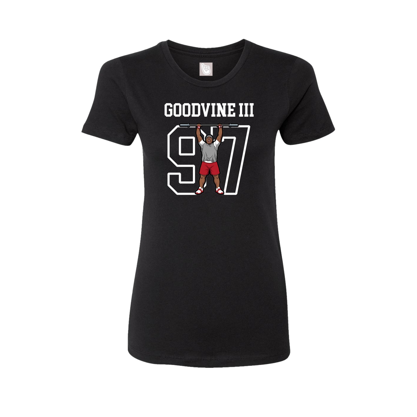 Fitted Women's Tee — Shirsey in Black