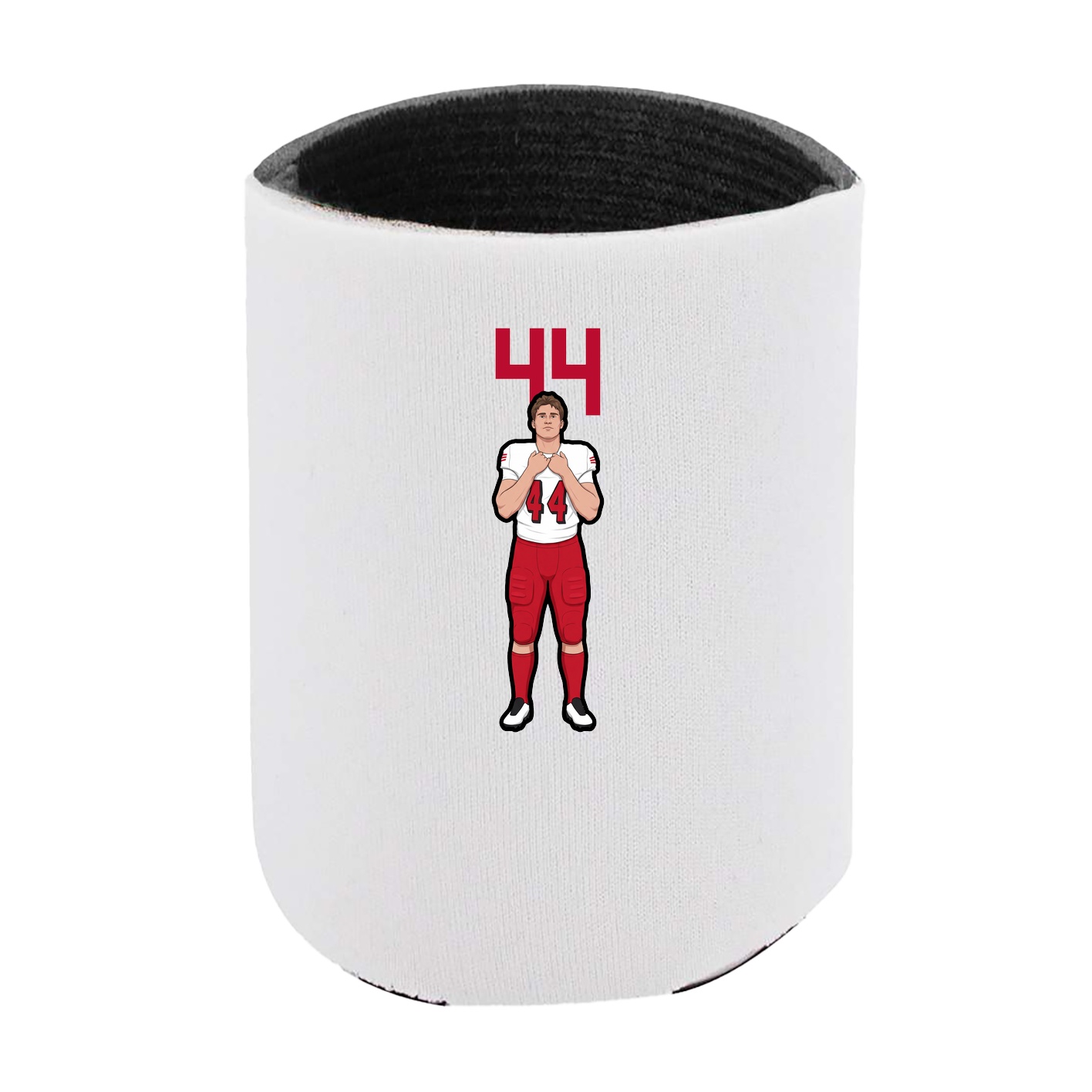 Can Holder — Number Top in White