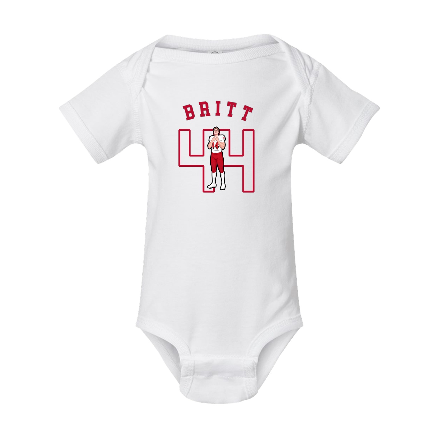 Baby Onesie — Shirsey Arch in White