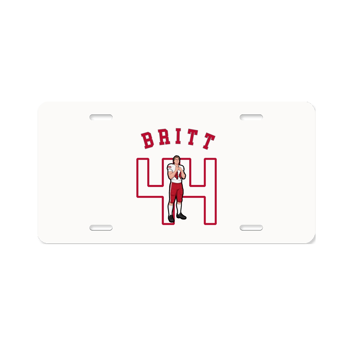 License Plate — Shirsey Arch in Classic