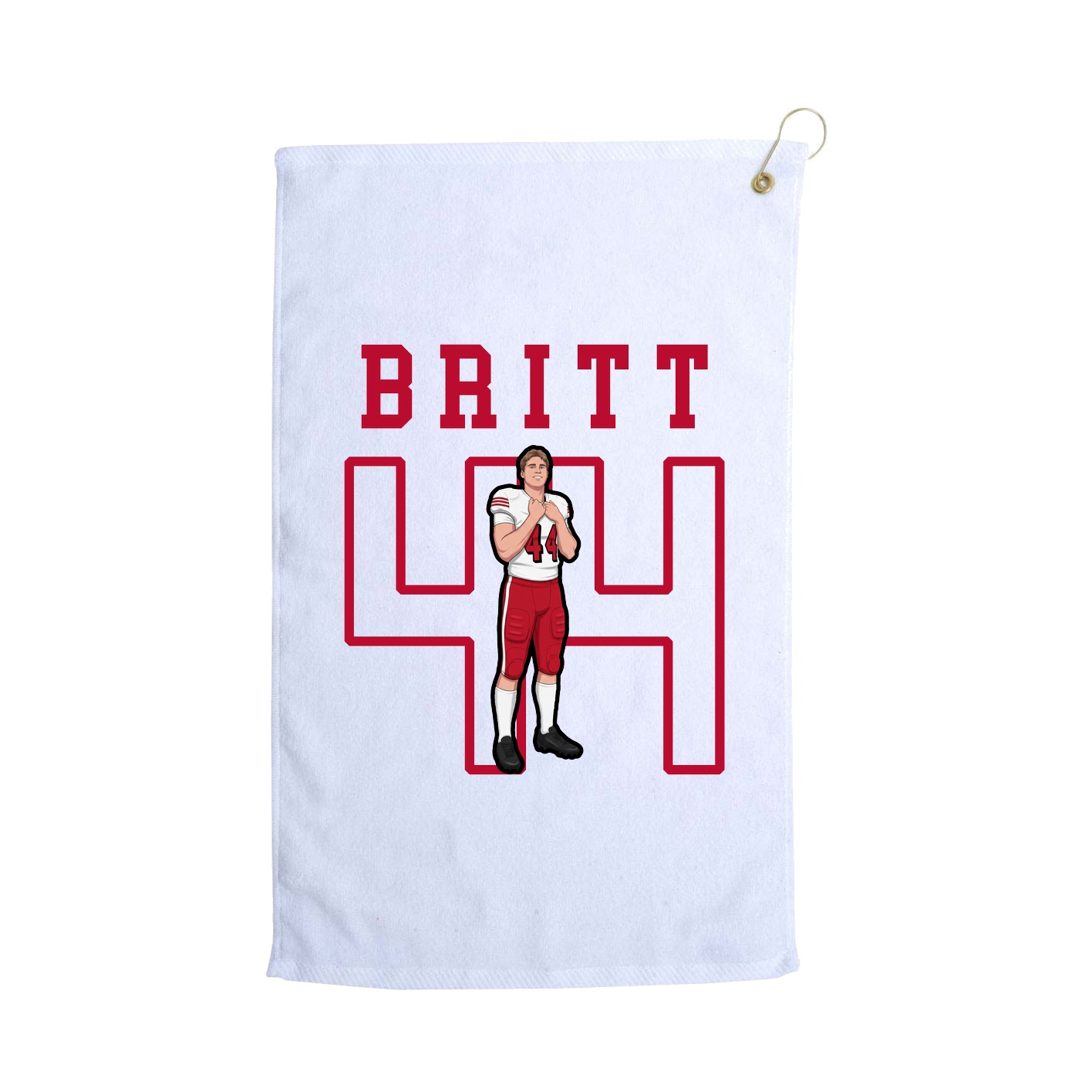 Golf Towel — Shirsey in White