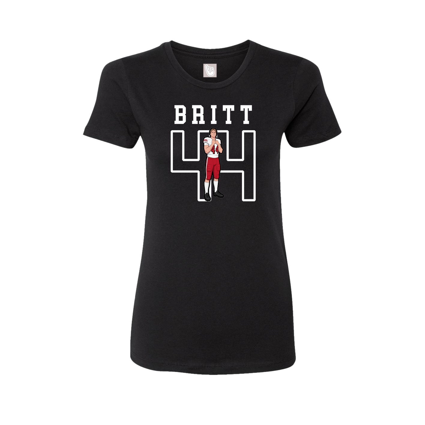 Fitted Women's Tee — Shirsey in Black