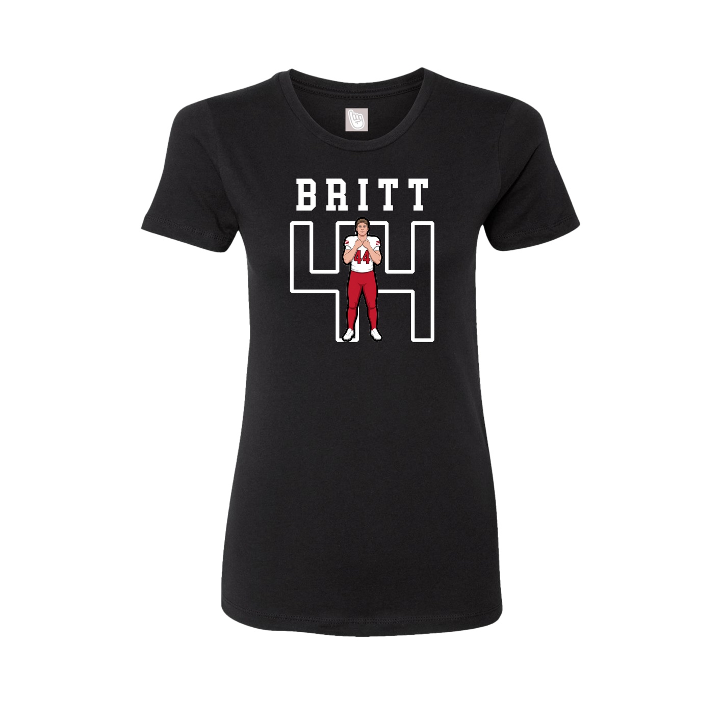 Fitted Women's Tee — Shirsey in Black
