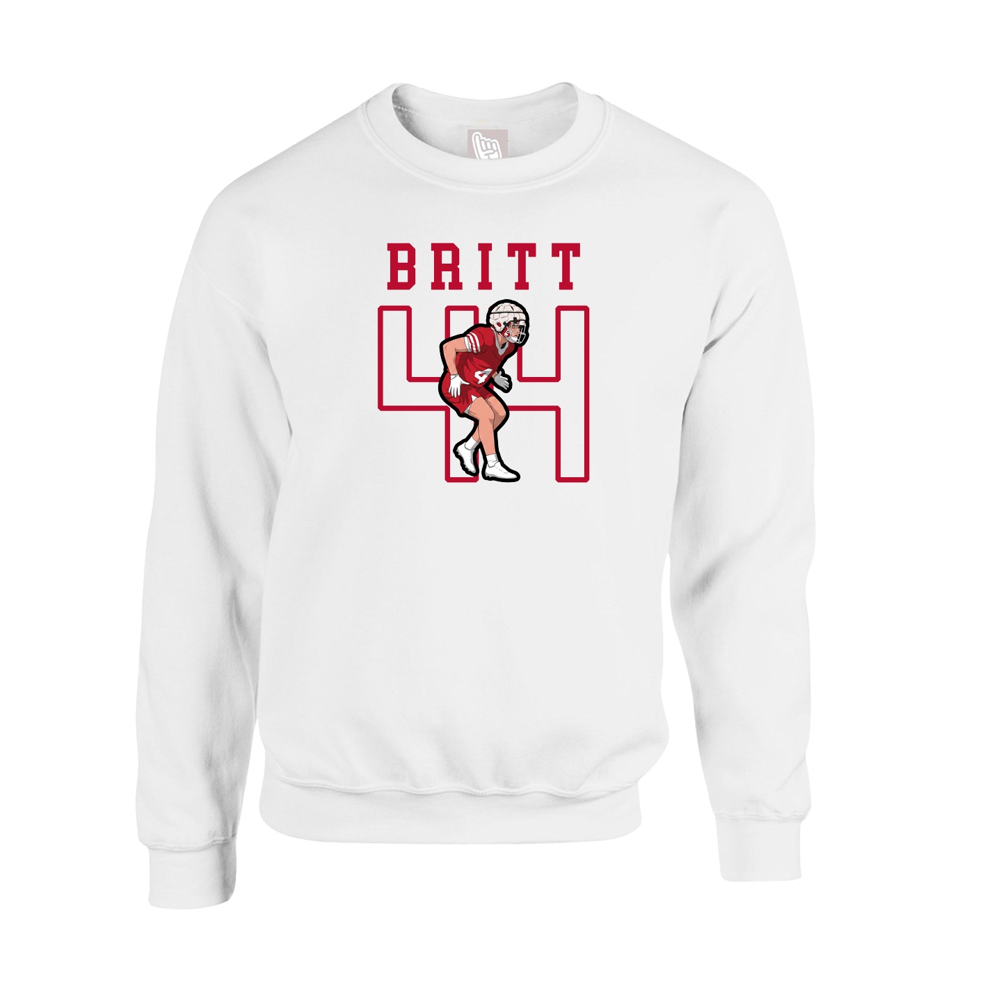 Fleece Crew — Shirsey in White