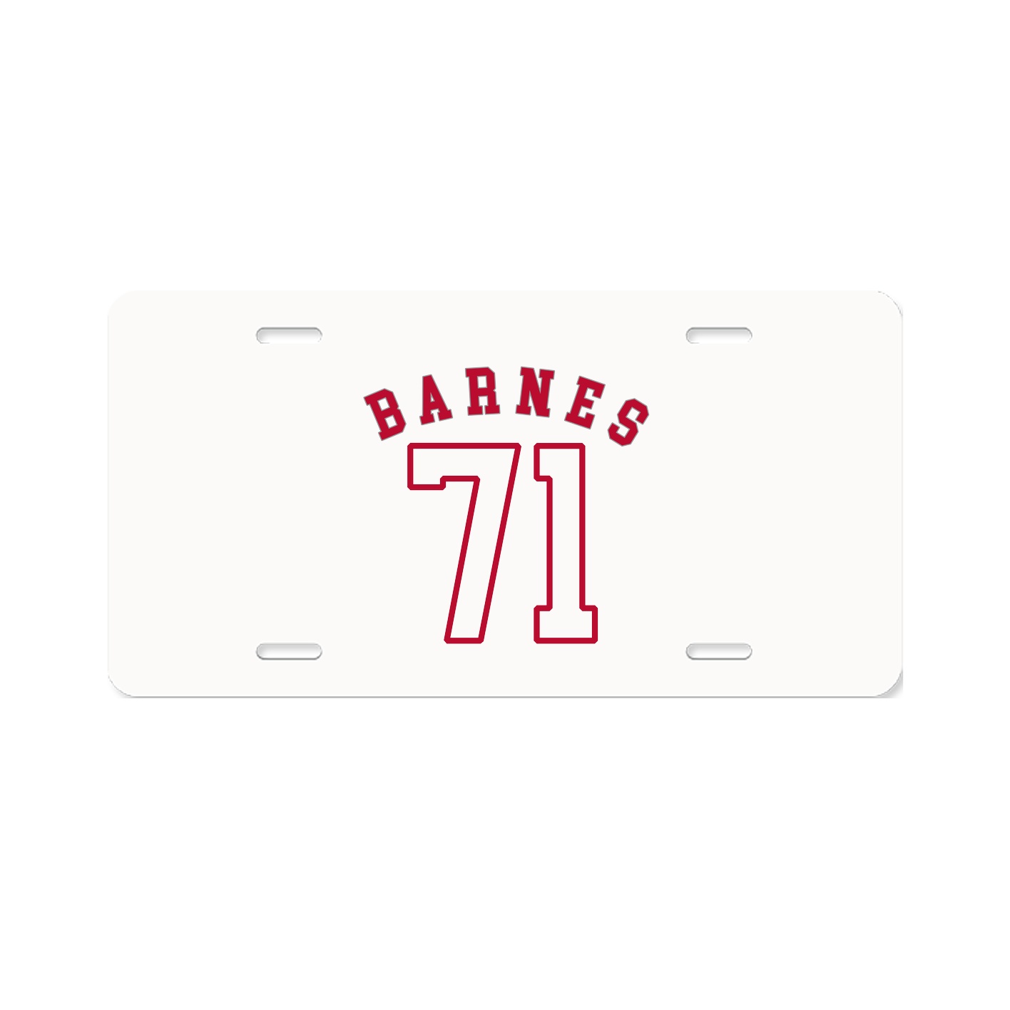 License Plate — Shirsey Arch in Classic