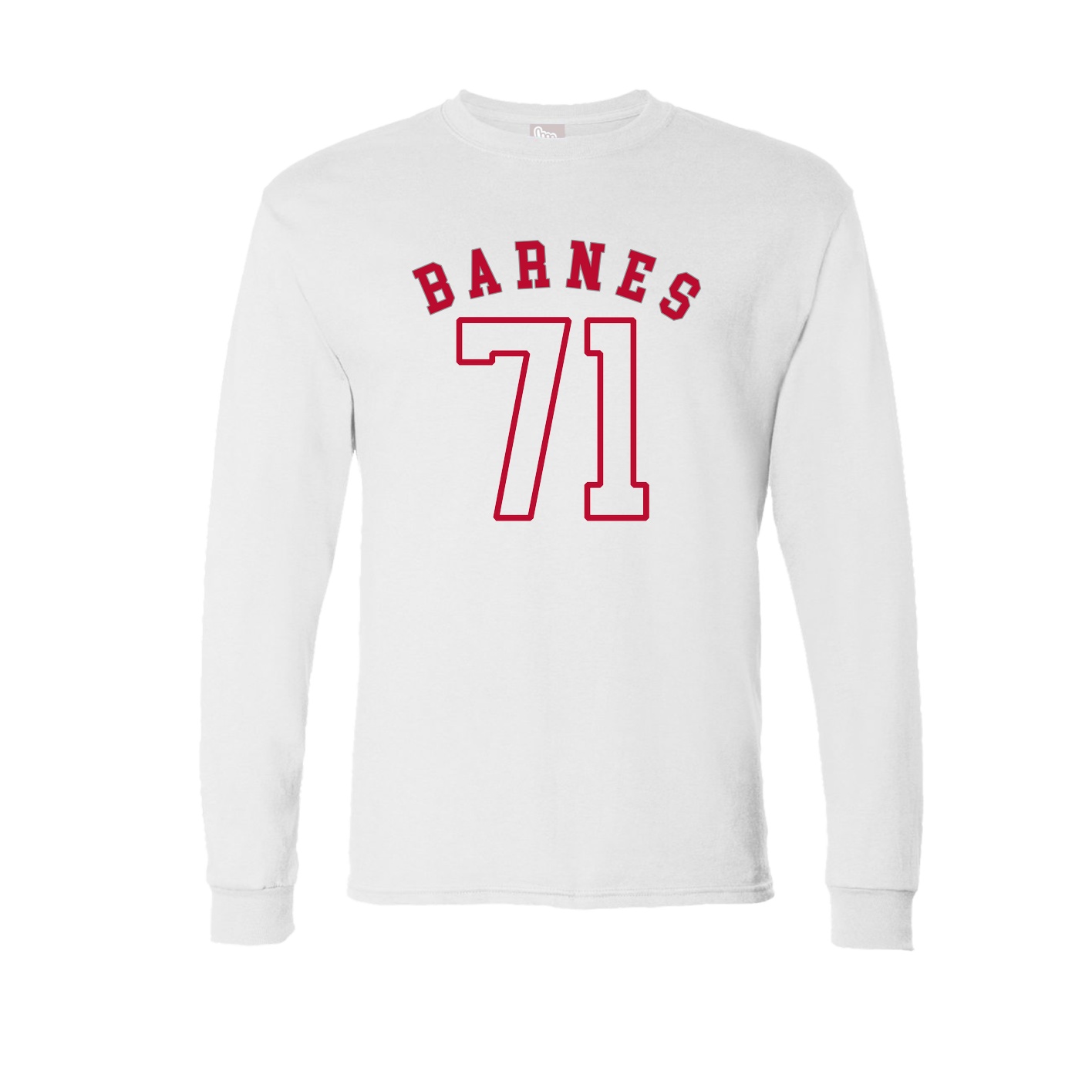 Long Sleeve Tee — Shirsey Arch in White