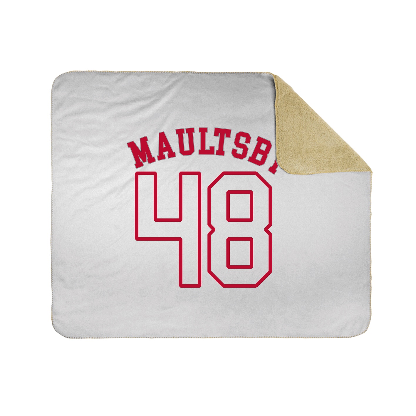 Throw Blanket — Shirsey Arch in White