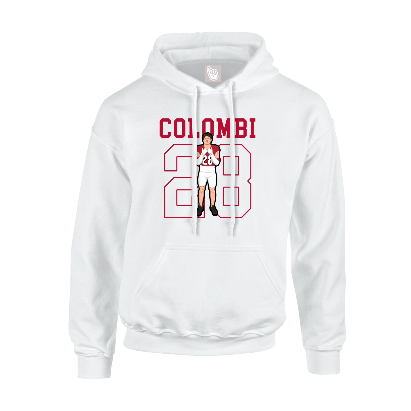 Youth Hoodie — Shirsey in White
