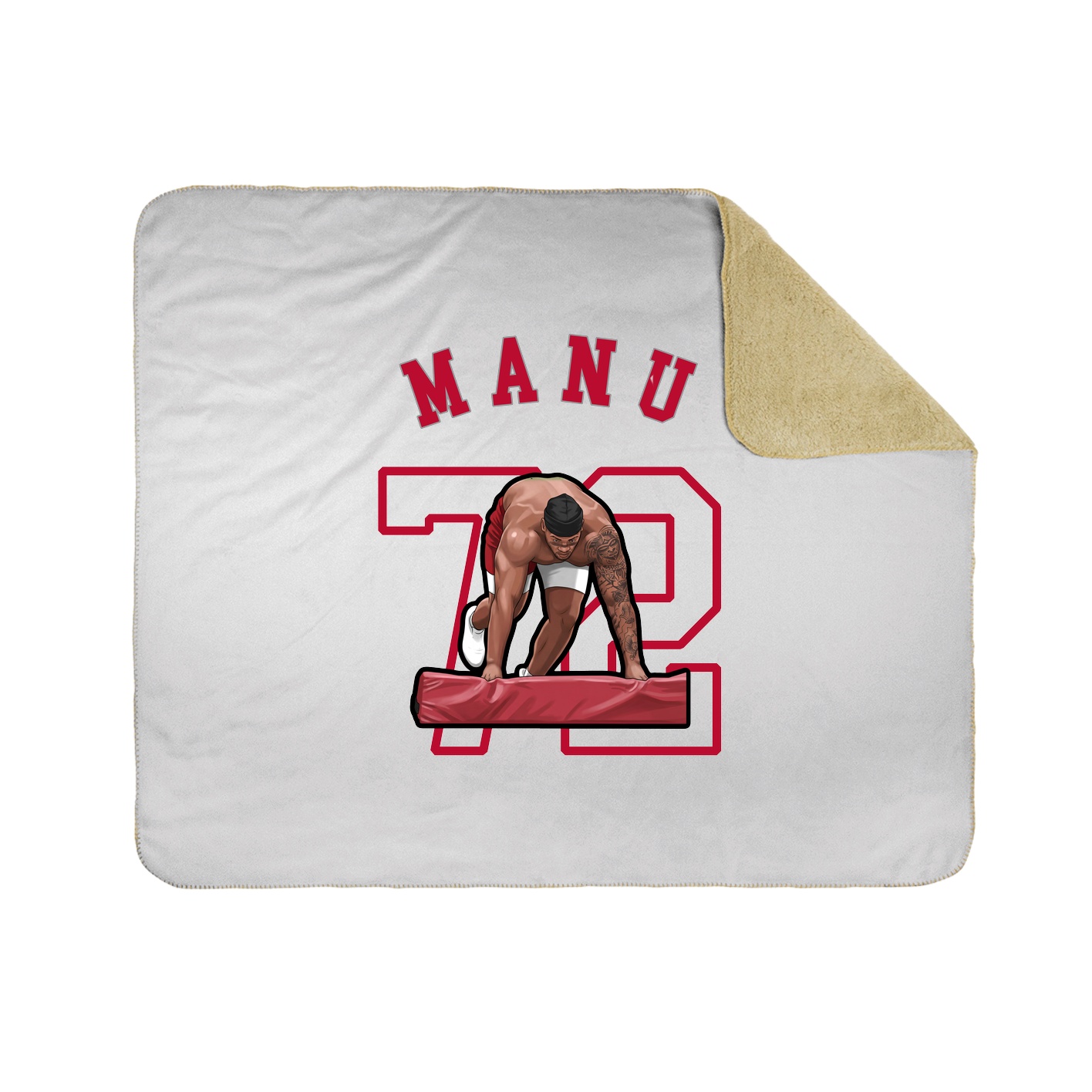Throw Blanket — Shirsey Arch in White