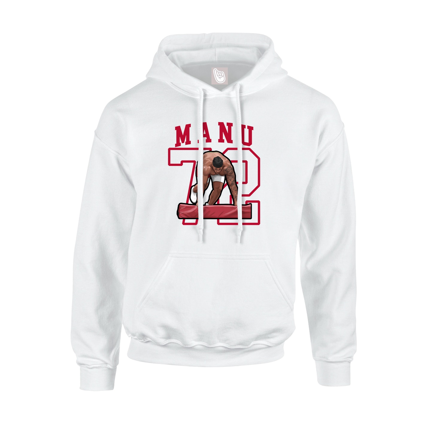 Youth Hoodie — Shirsey in White