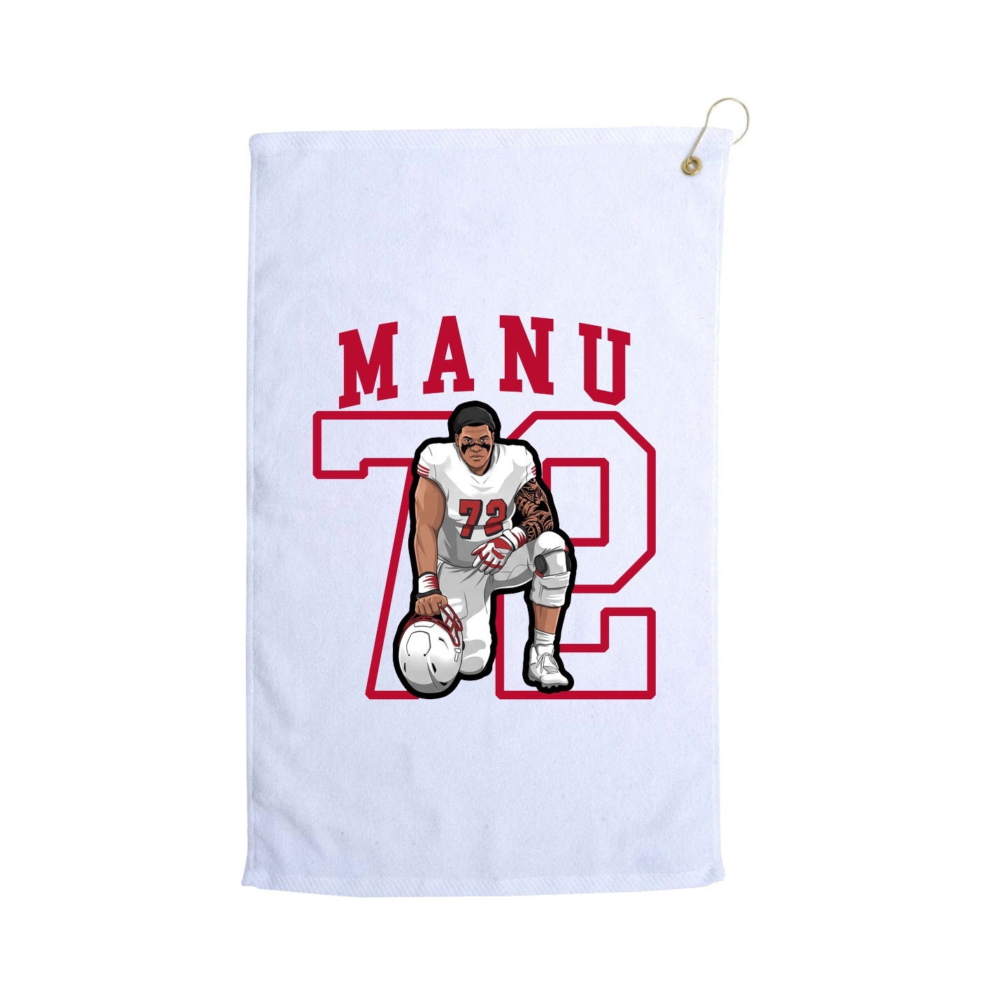 Golf Towel — Shirsey in White