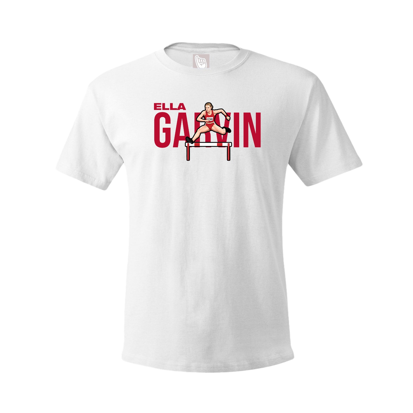 Youth Tee — Player Name in White