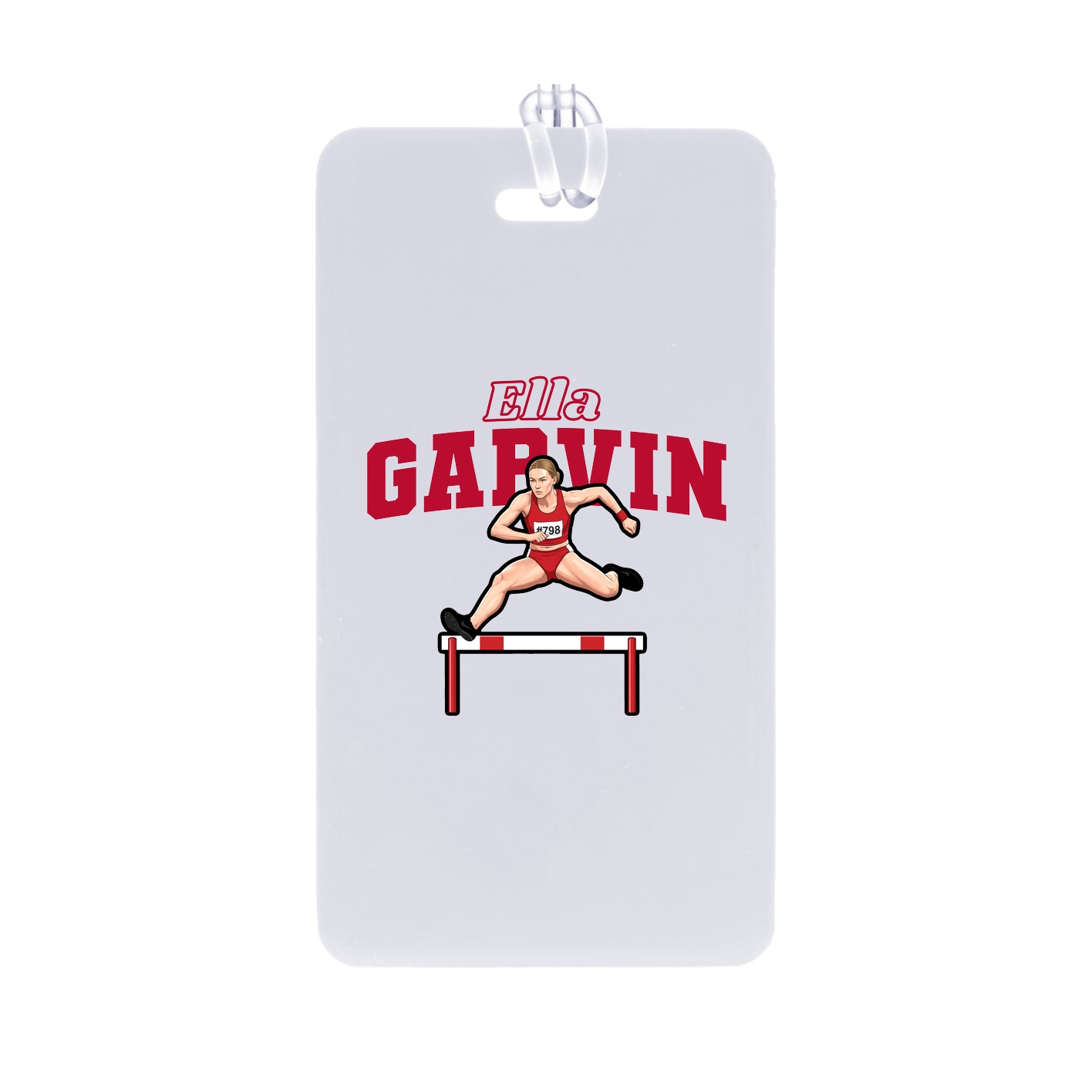 Bag Tag — Name Arch in Classic