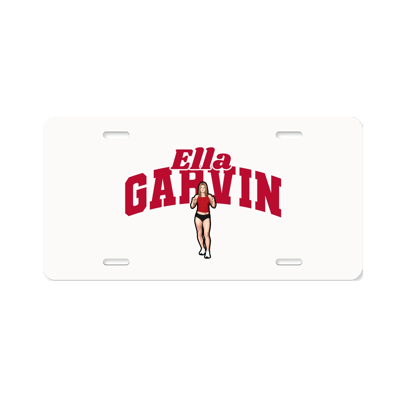 License Plate — Signature Arch in Classic