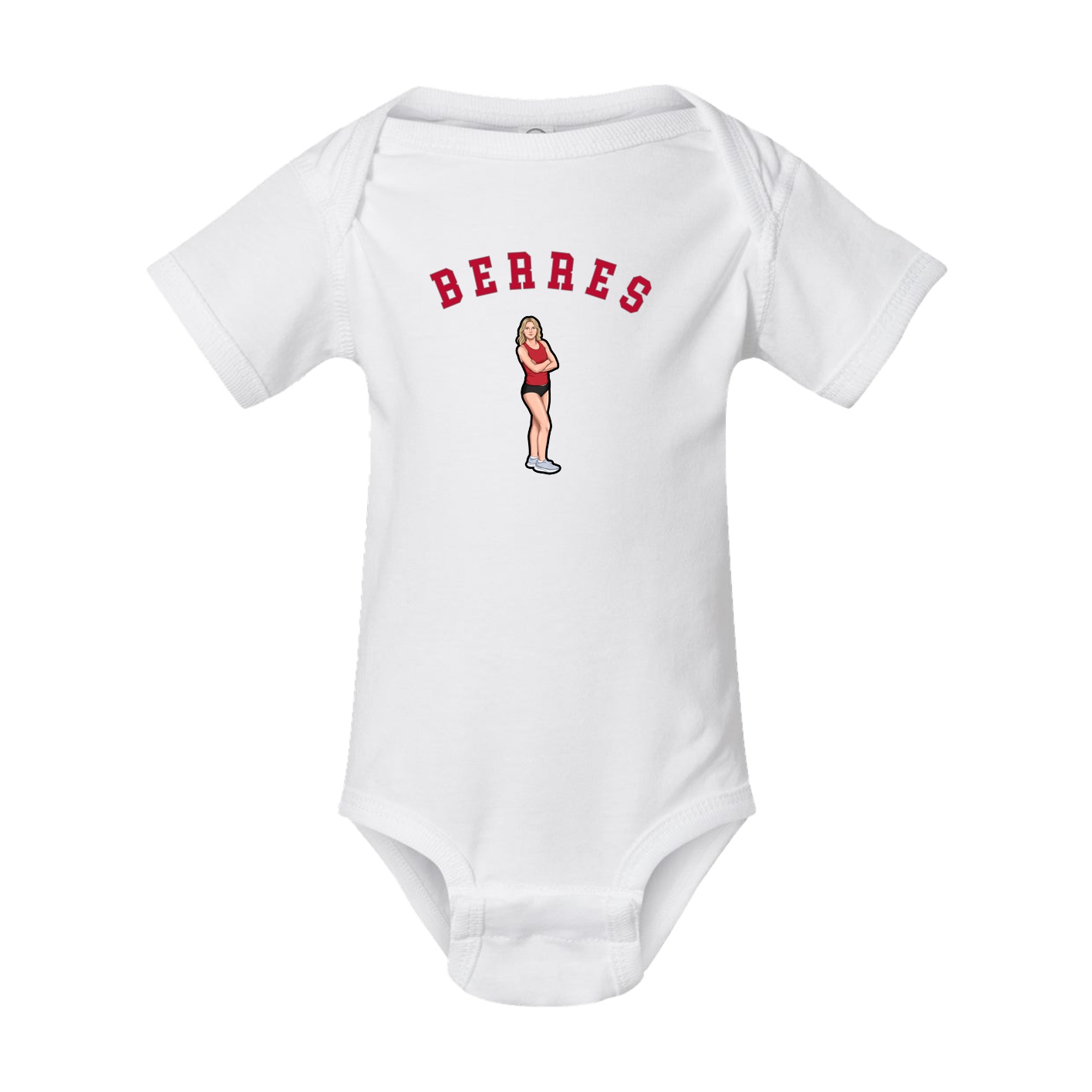 Baby Onesie — Shirsey Arch in White