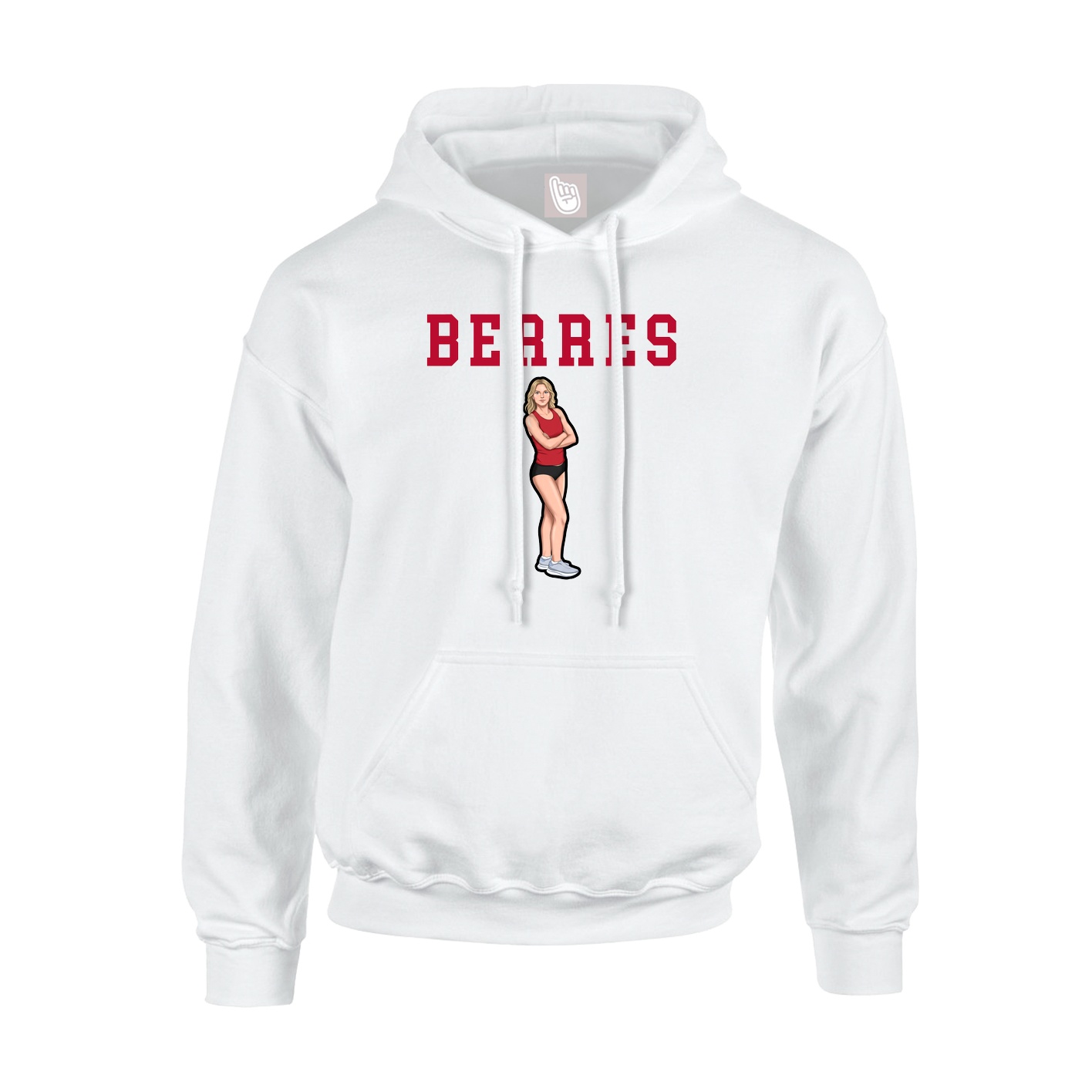 Youth Hoodie — Shirsey in White