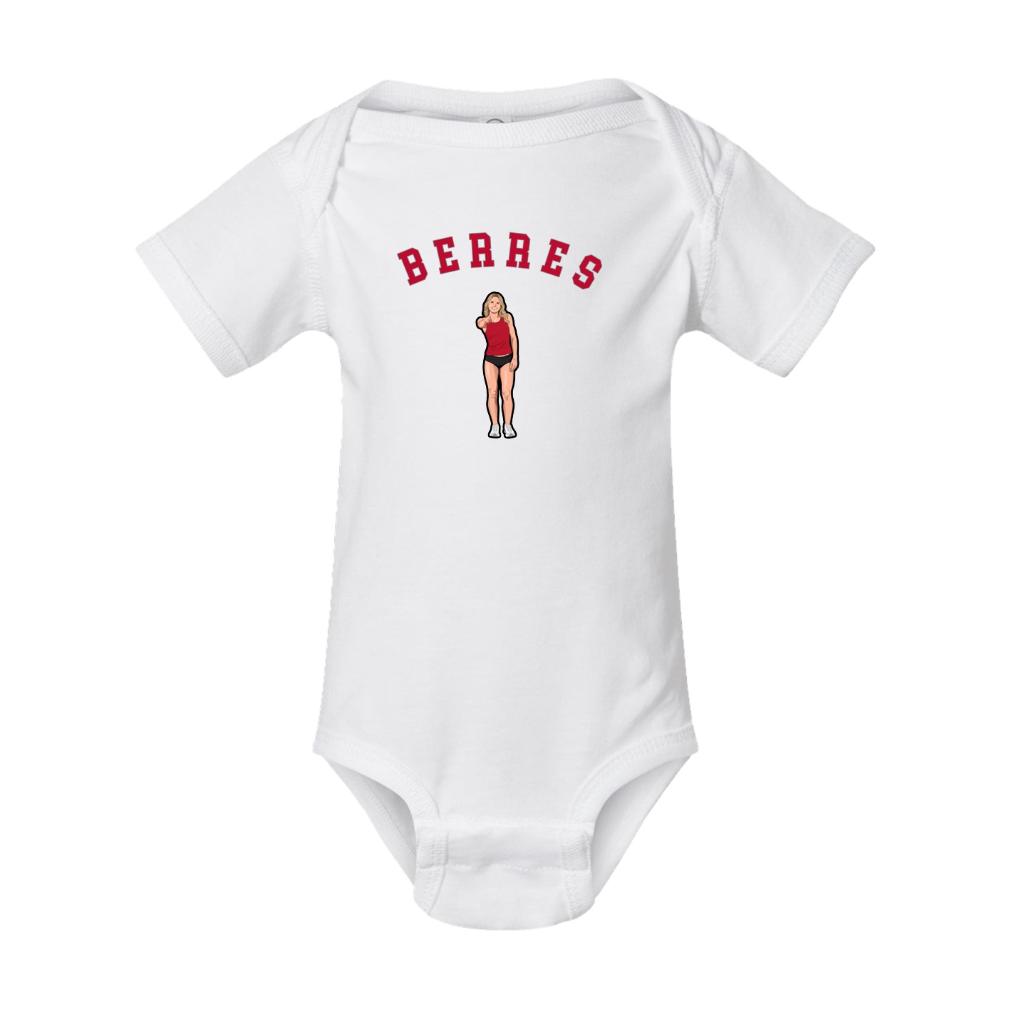 Baby Onesie — Shirsey Arch in White