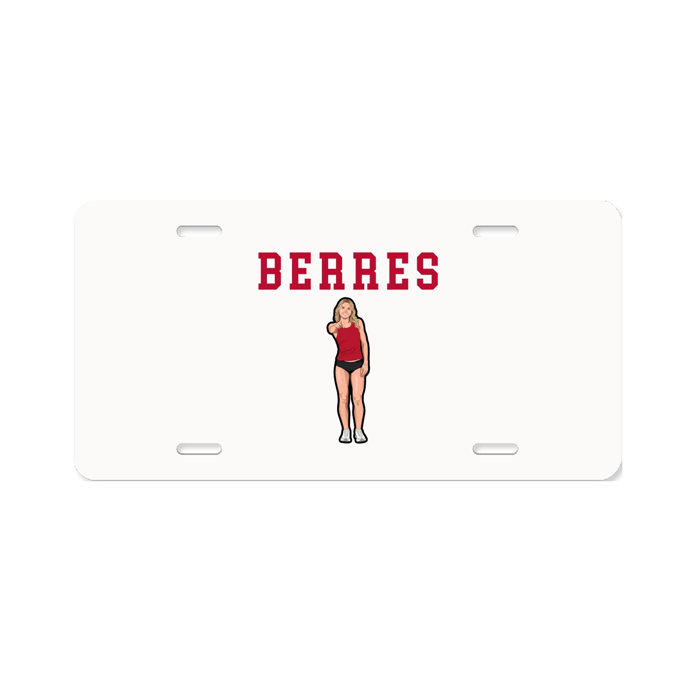 License Plate — Shirsey in Classic