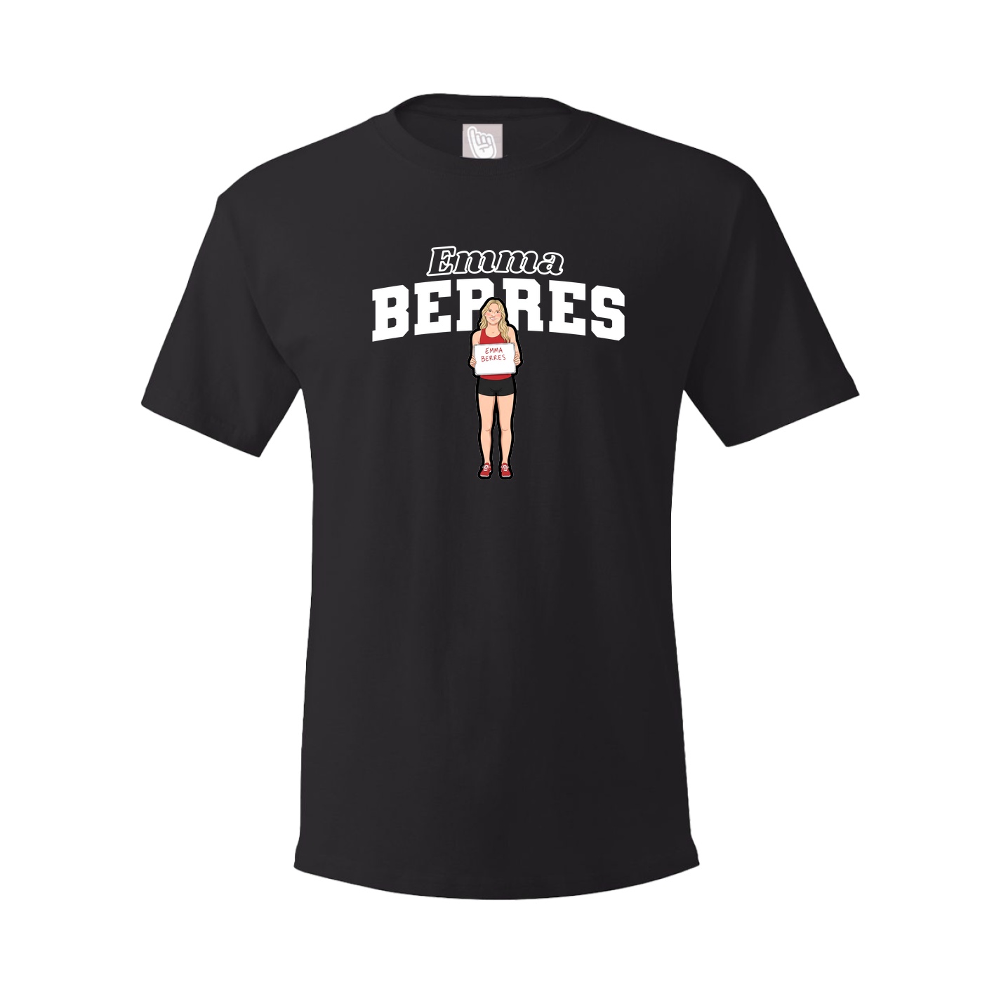 Tee — Name Arch in Black