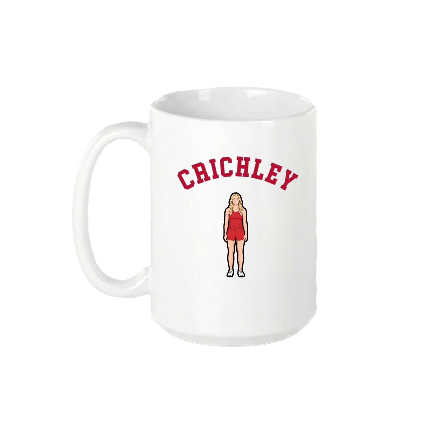 15oz Coffee Mug — Shirsey Arch in White