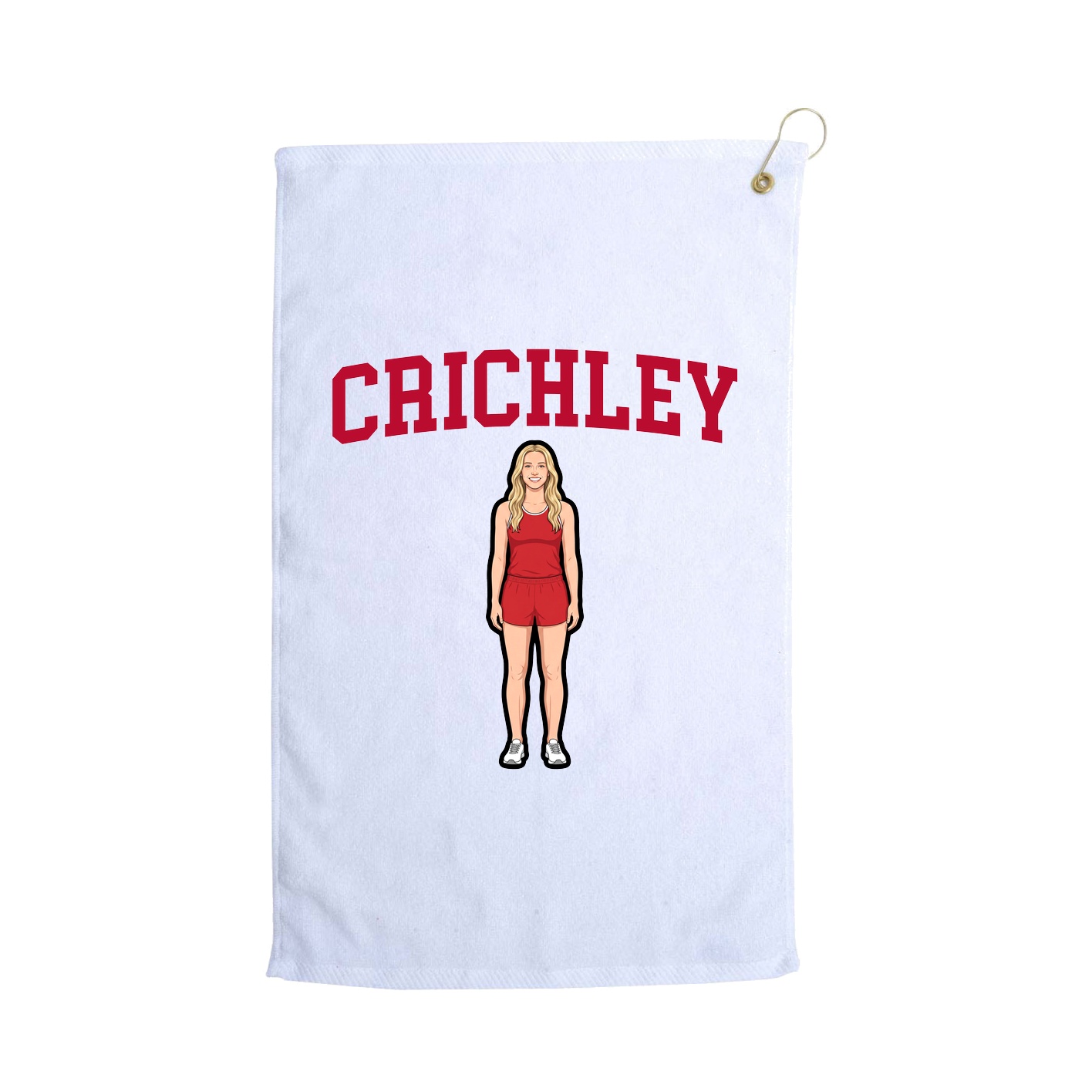 Golf Towel — Shirsey in White