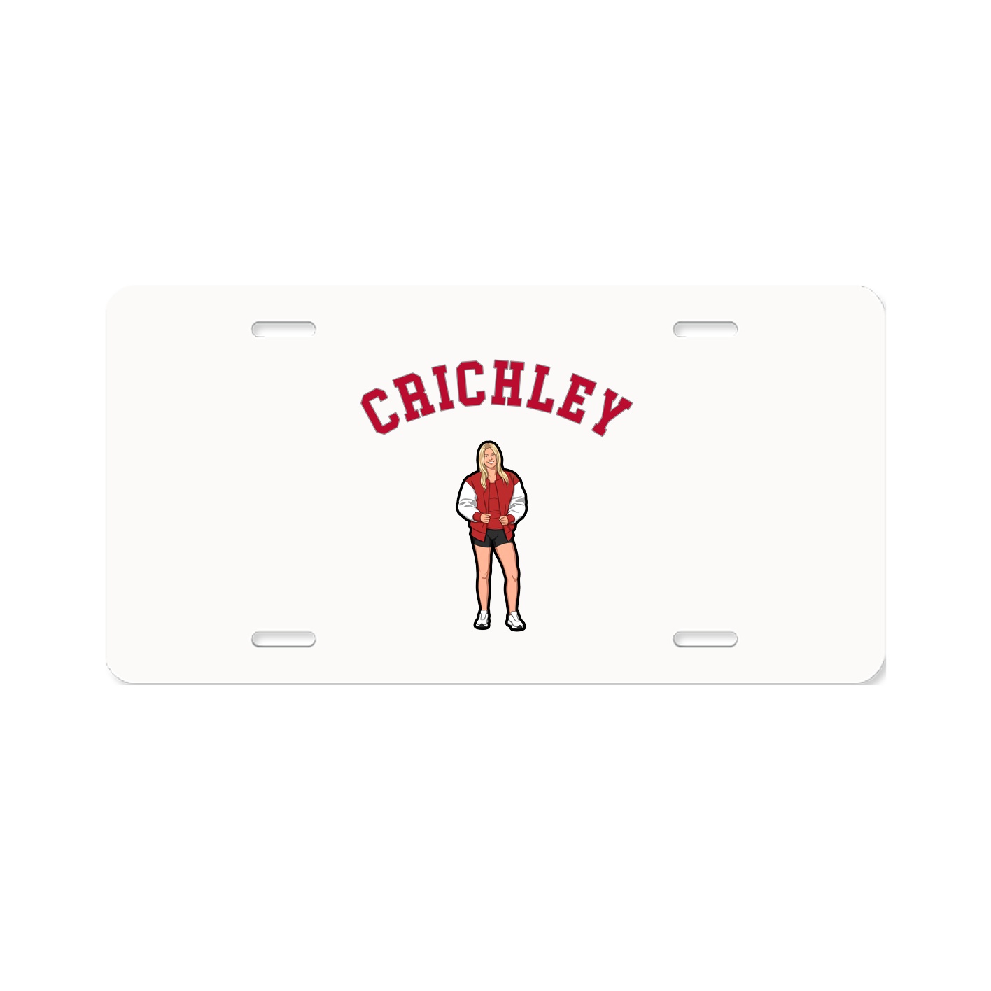 License Plate — Shirsey Arch in Classic