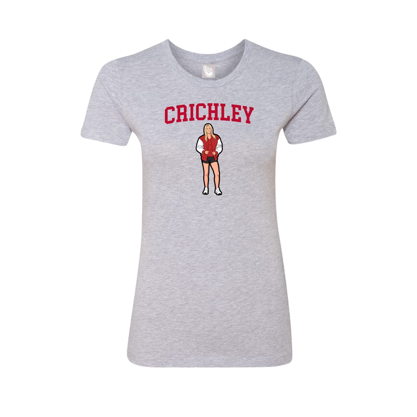 Womens Tee — Shirsey in Grey