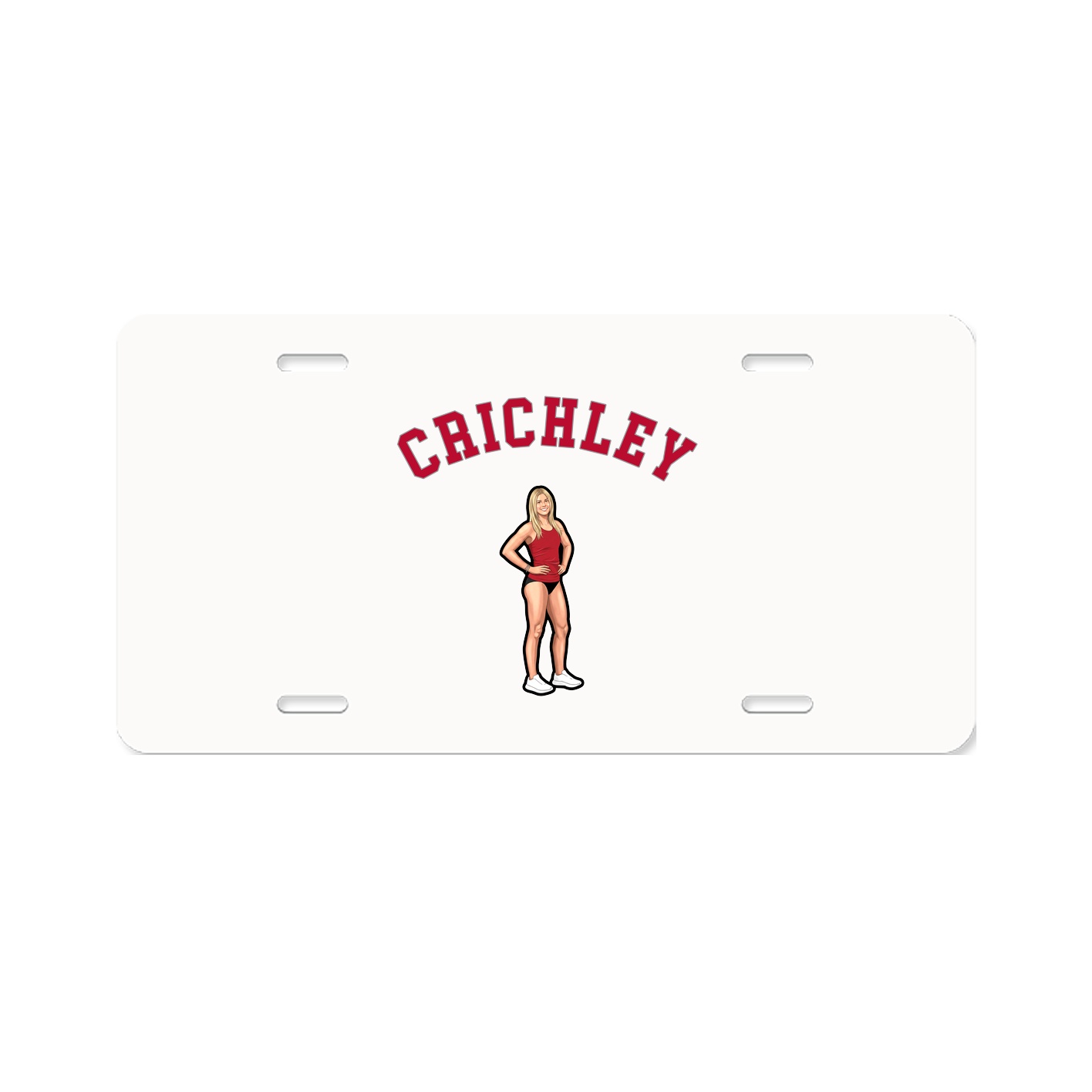 License Plate — Shirsey Arch in Classic
