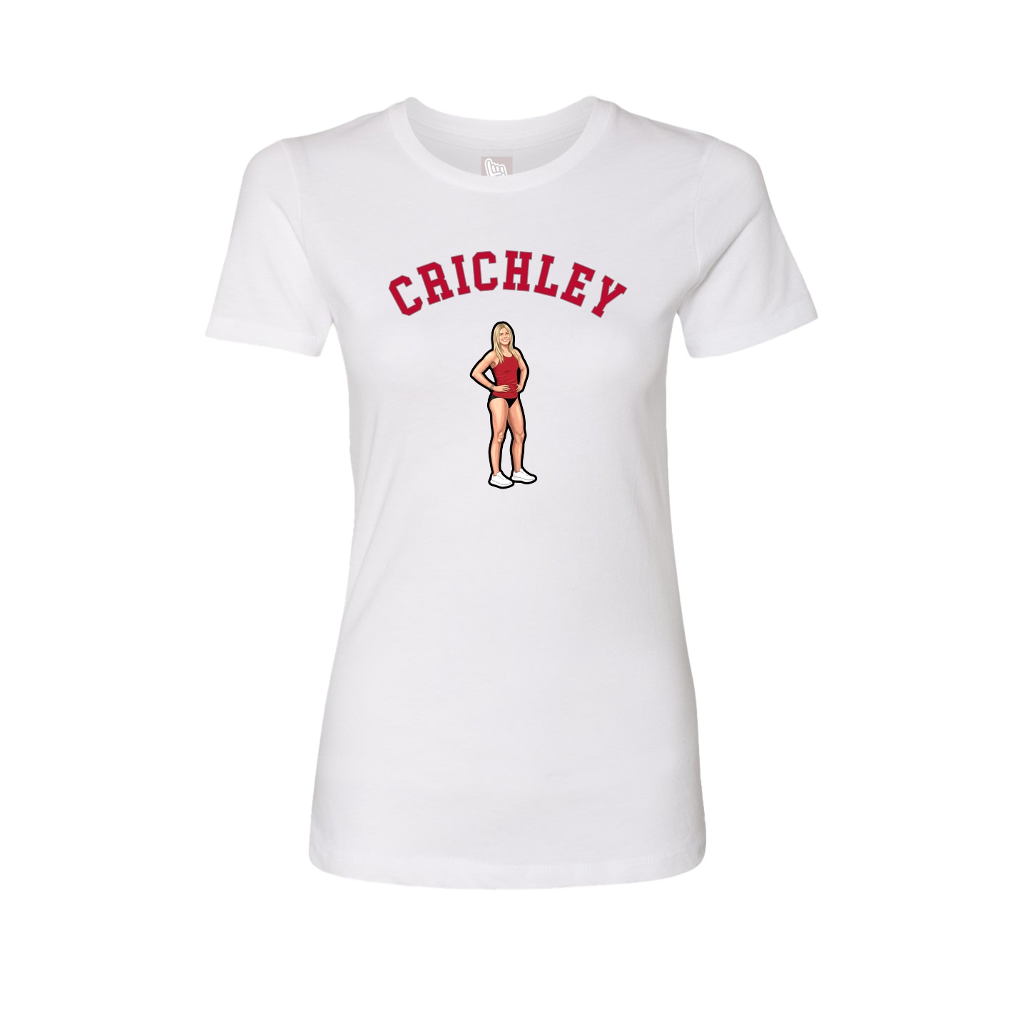 Womens Tee — Shirsey Arch in White
