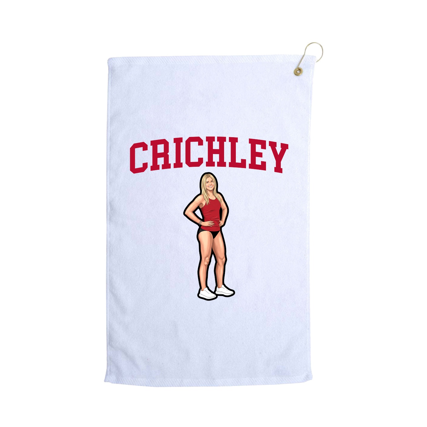 Golf Towel — Shirsey in White
