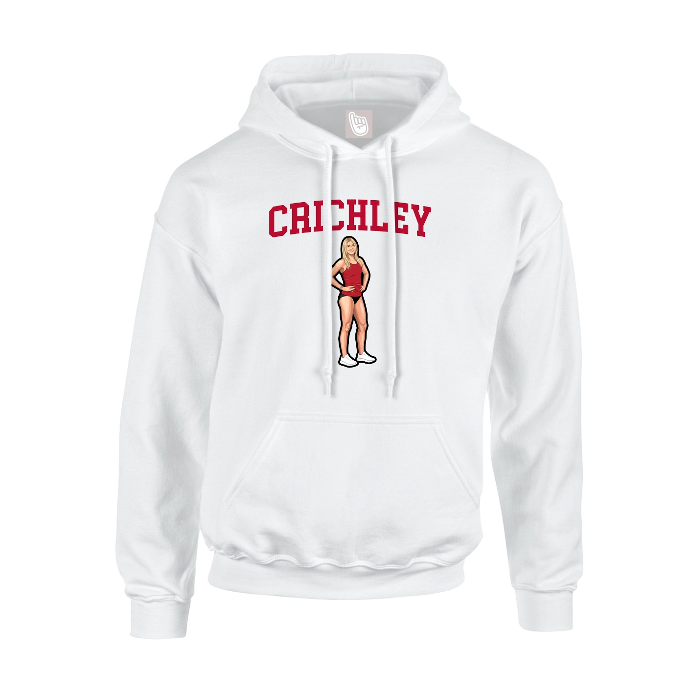 Hoodie — Shirsey in White