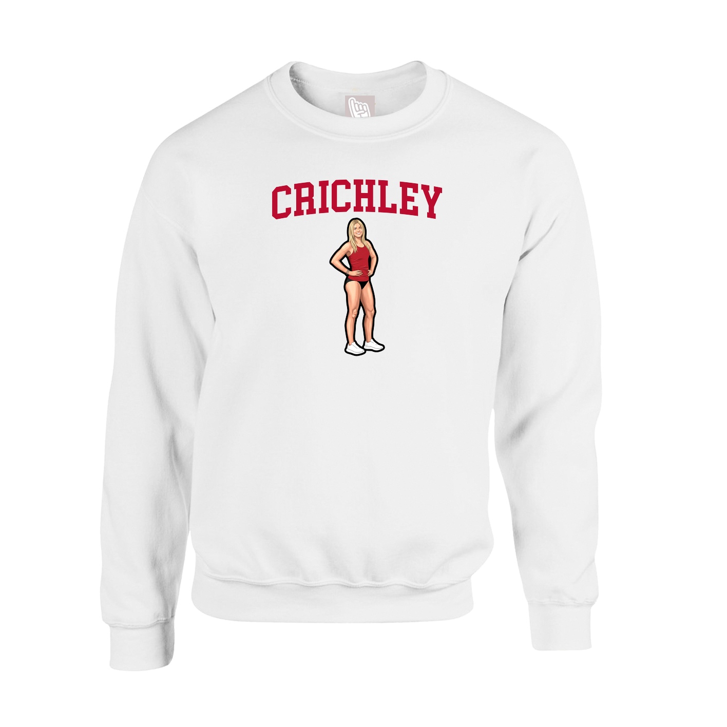Fleece Crew — Shirsey in White