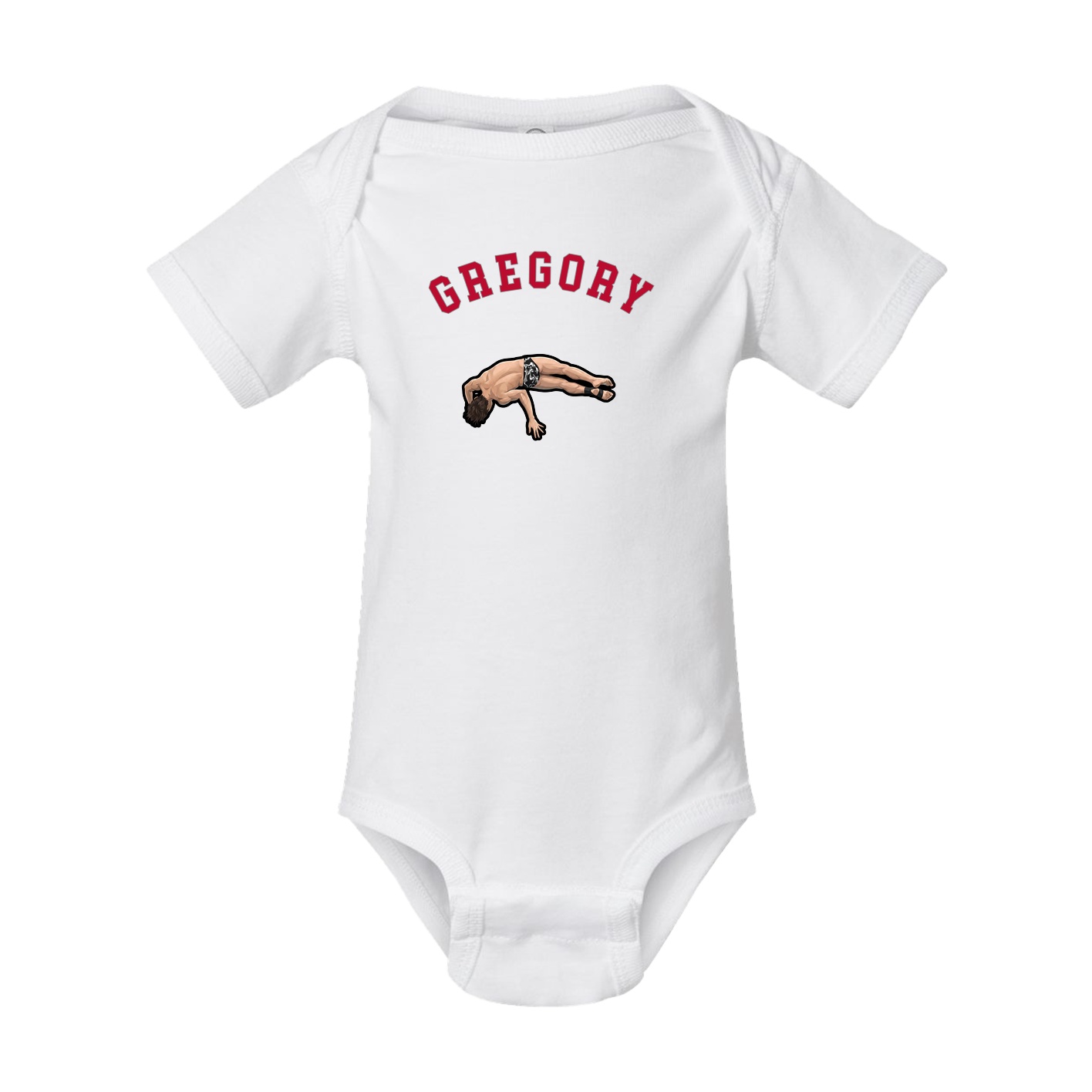 Baby Onesie — Shirsey Arch in White