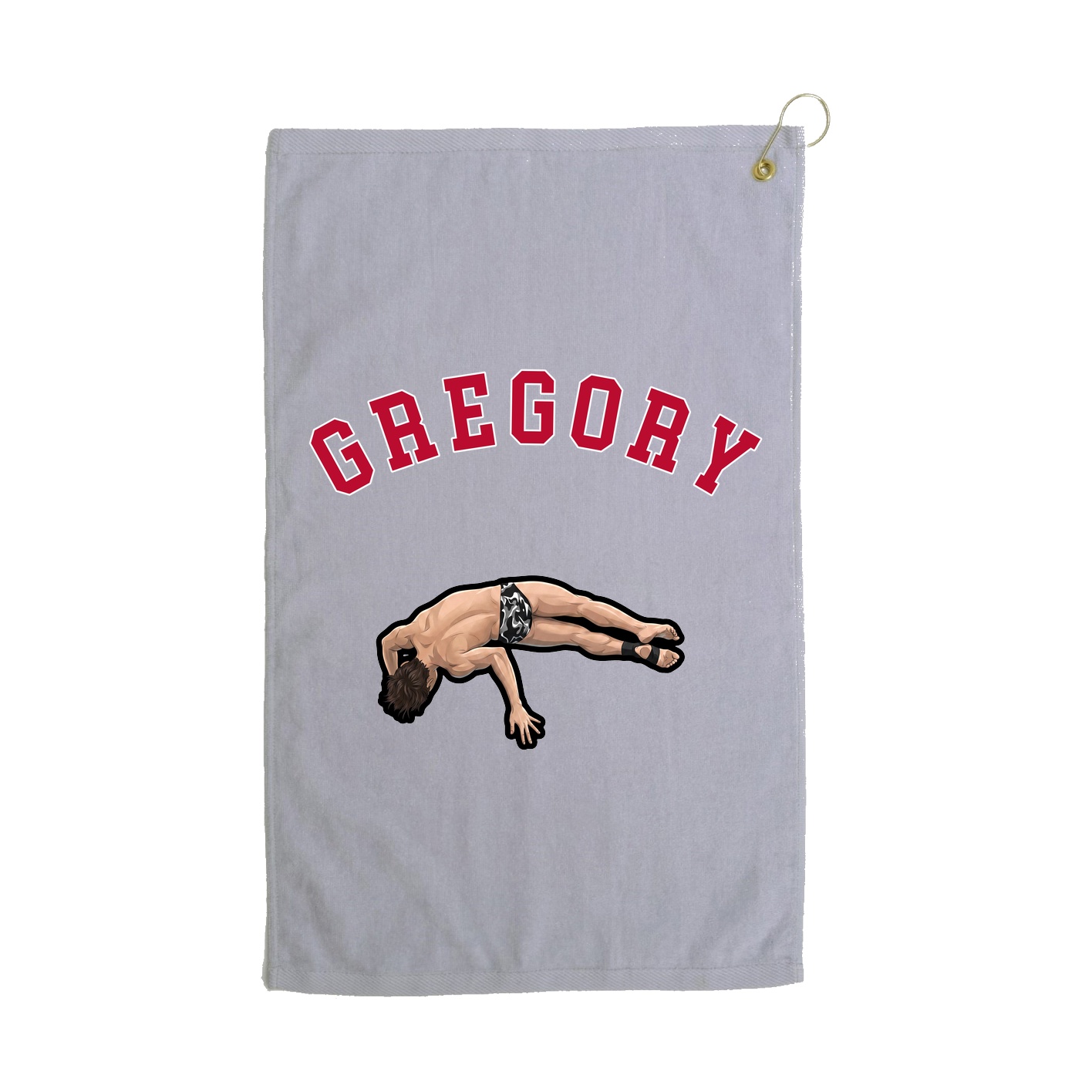 Golf Towel — Shirsey Arch in Grey