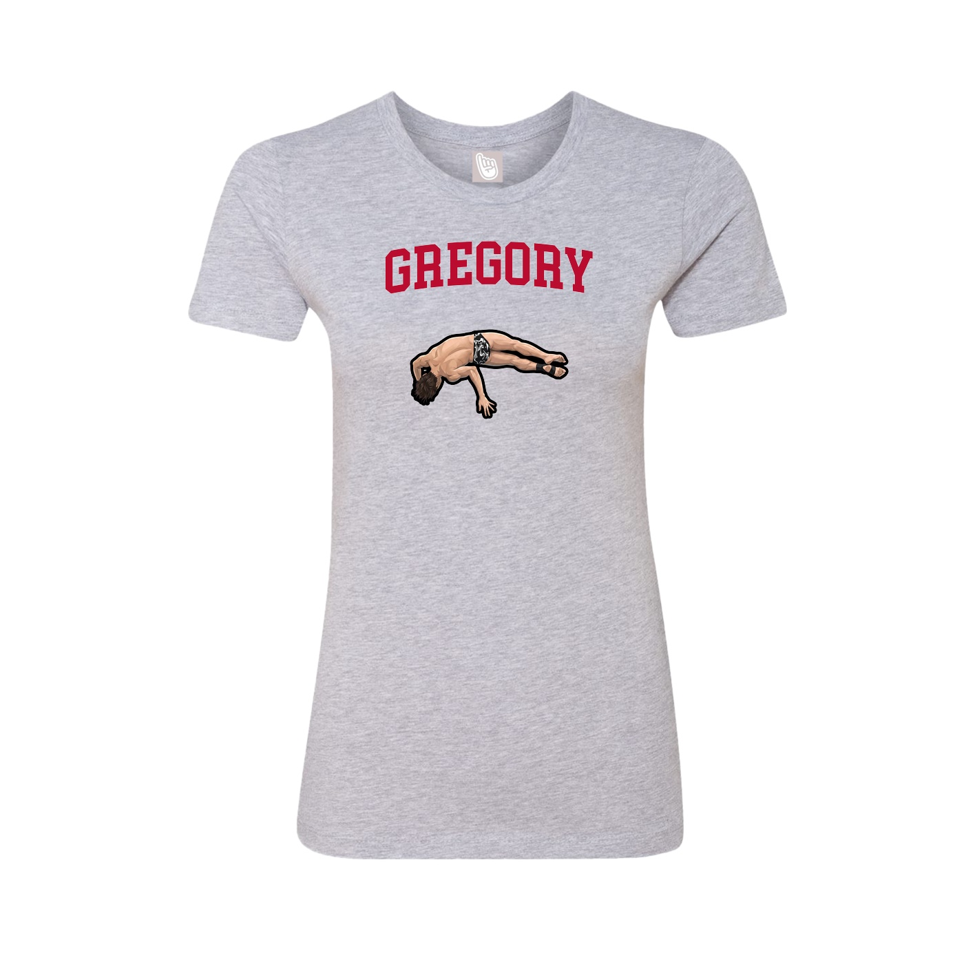 Fitted Women's Tee — Shirsey in Grey