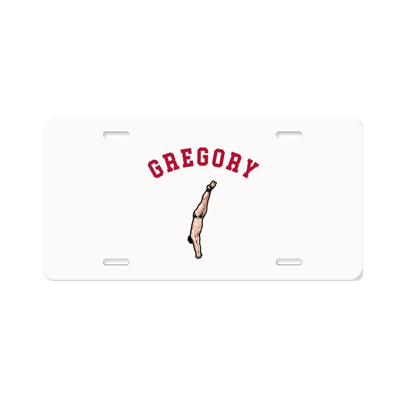 License Plate — Shirsey Arch in Classic