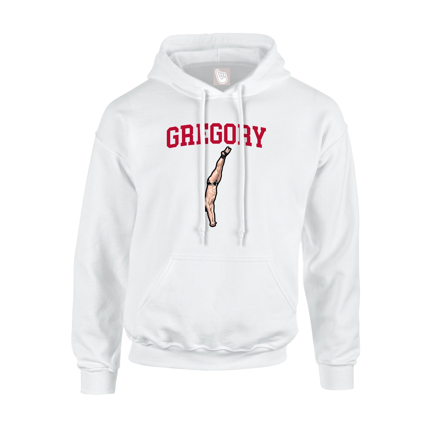 Youth Hoodie — Shirsey in White