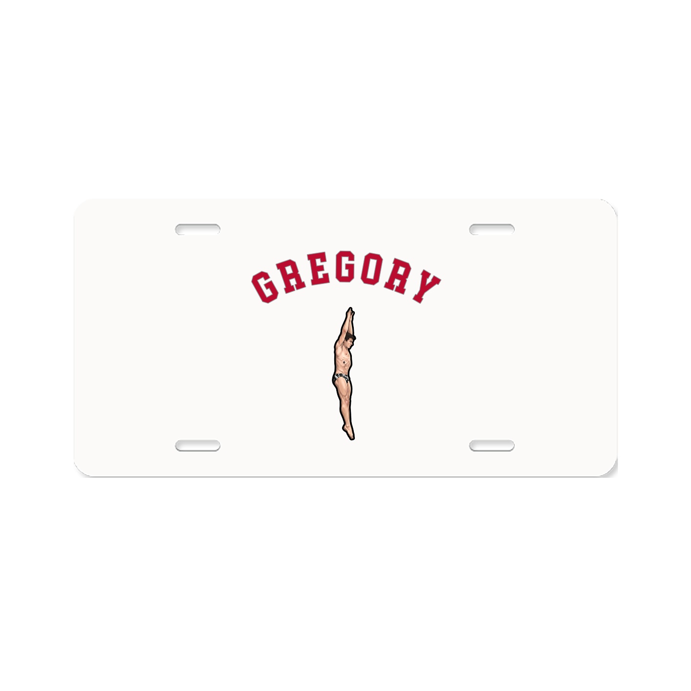 License Plate — Shirsey Arch in Classic