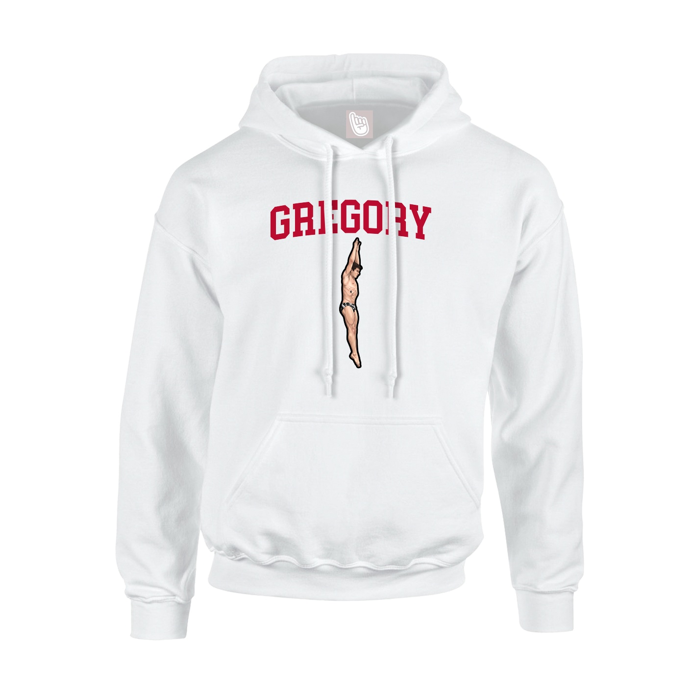 Youth Hoodie — Shirsey in White