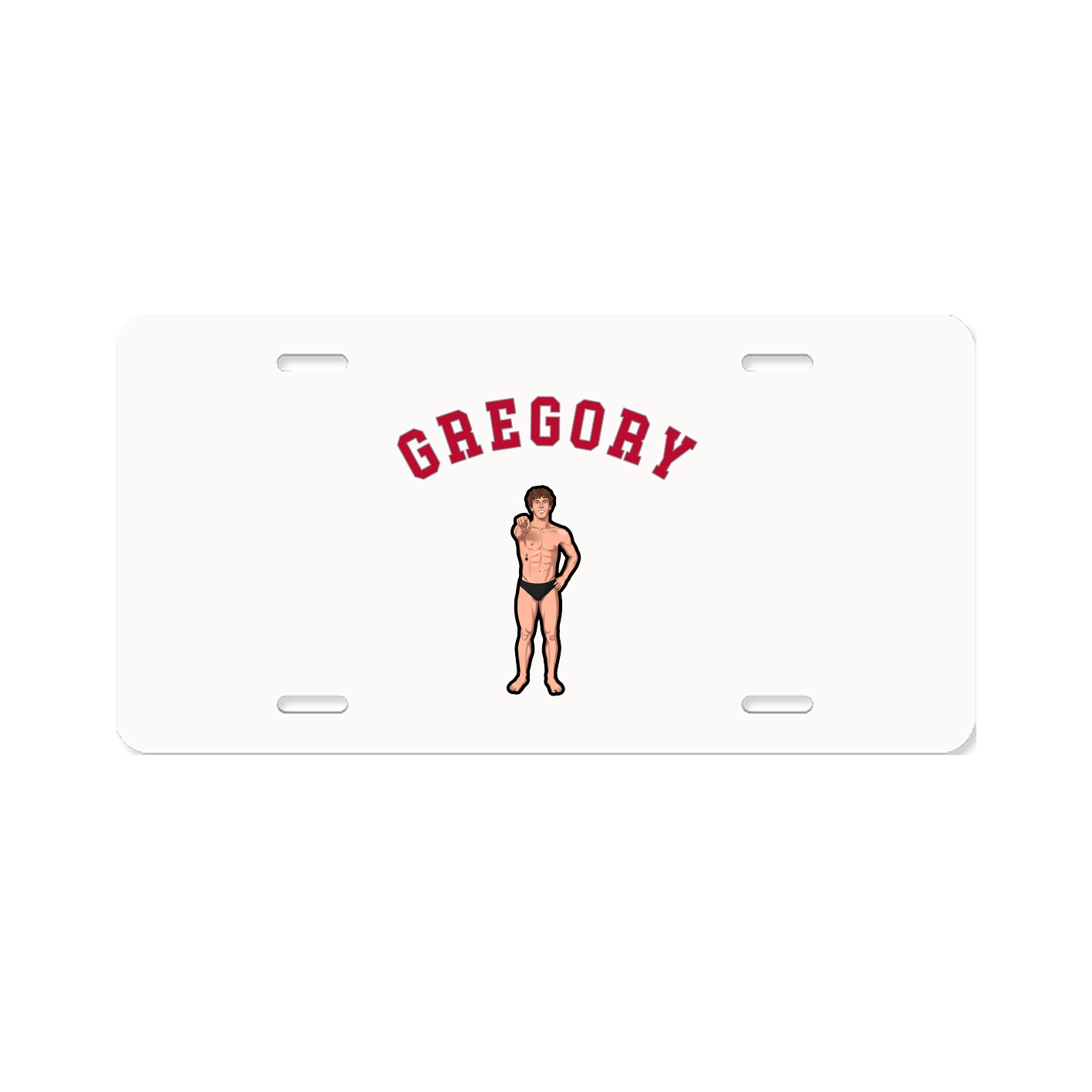 License Plate — Shirsey Arch in Classic