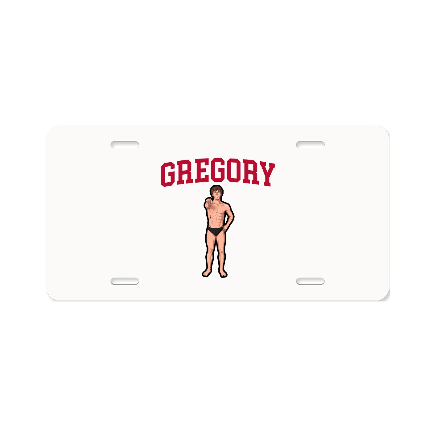 License Plate — Shirsey in Classic