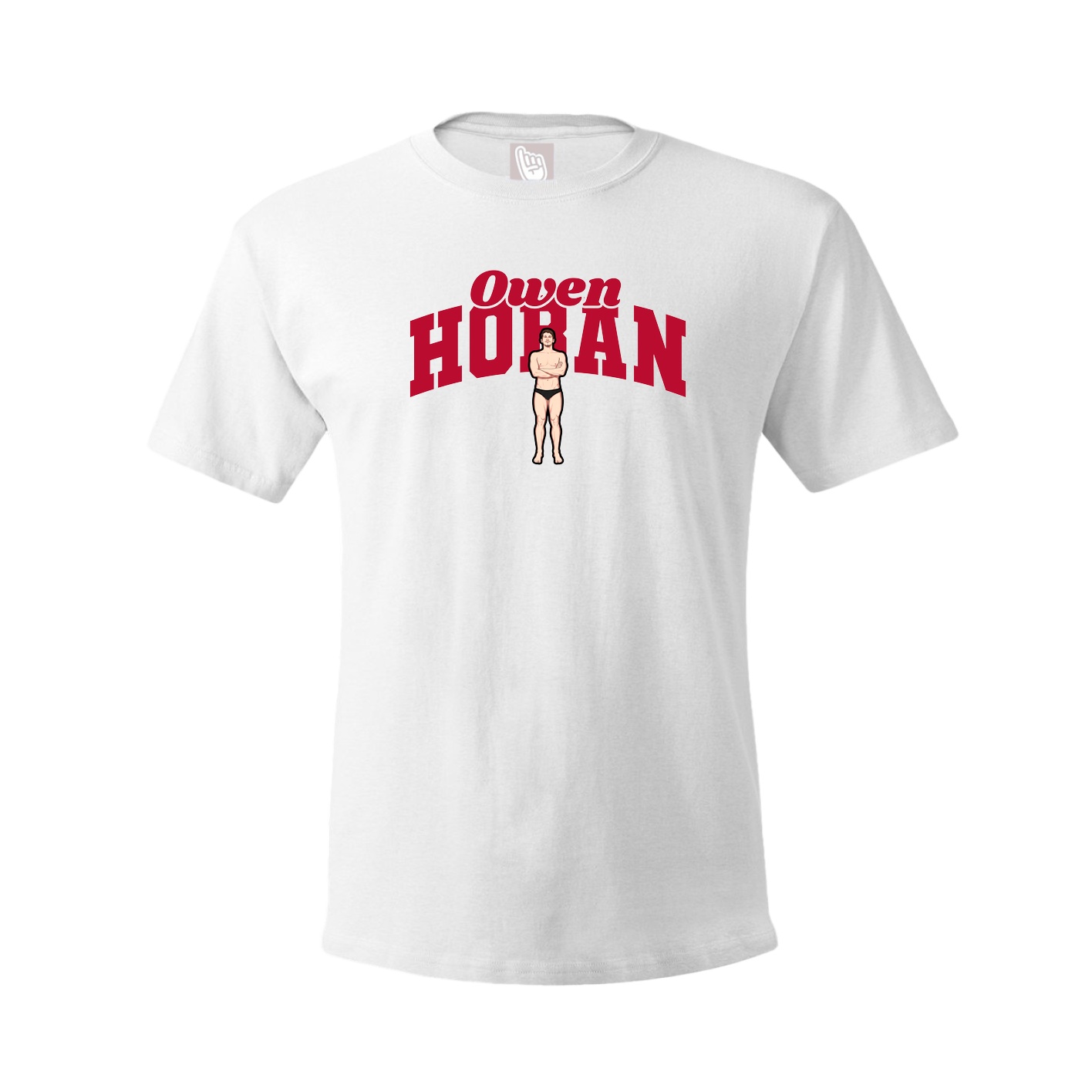 Youth Tee — Signature Arch in White