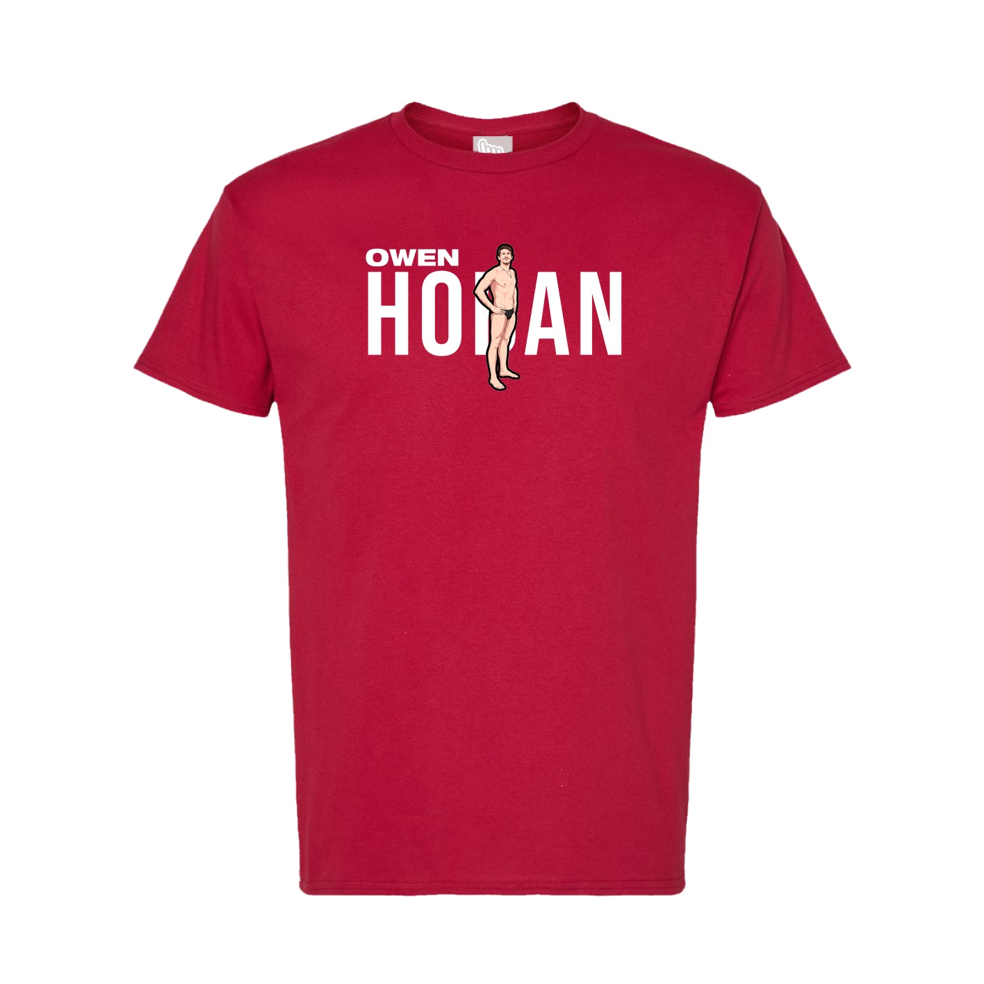 Tee — Player Name in Crimson