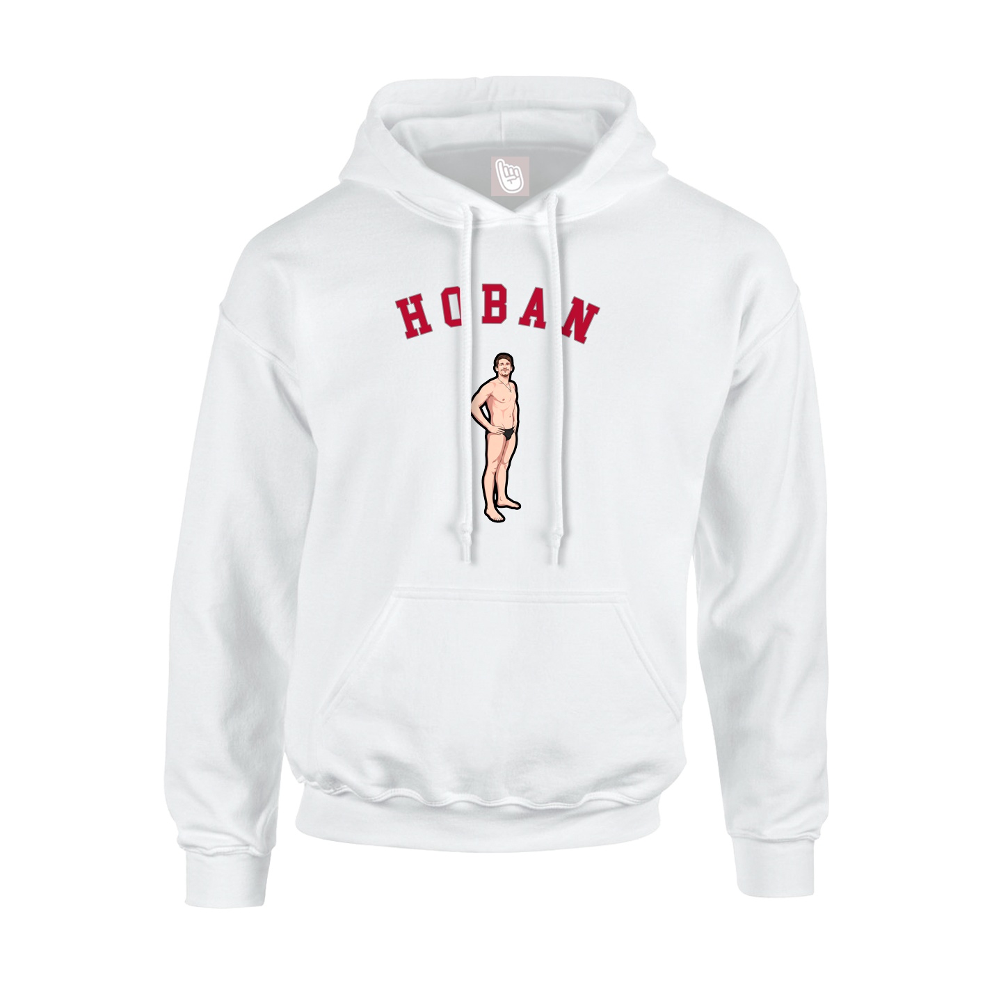 Hoodie — Shirsey Arch in White