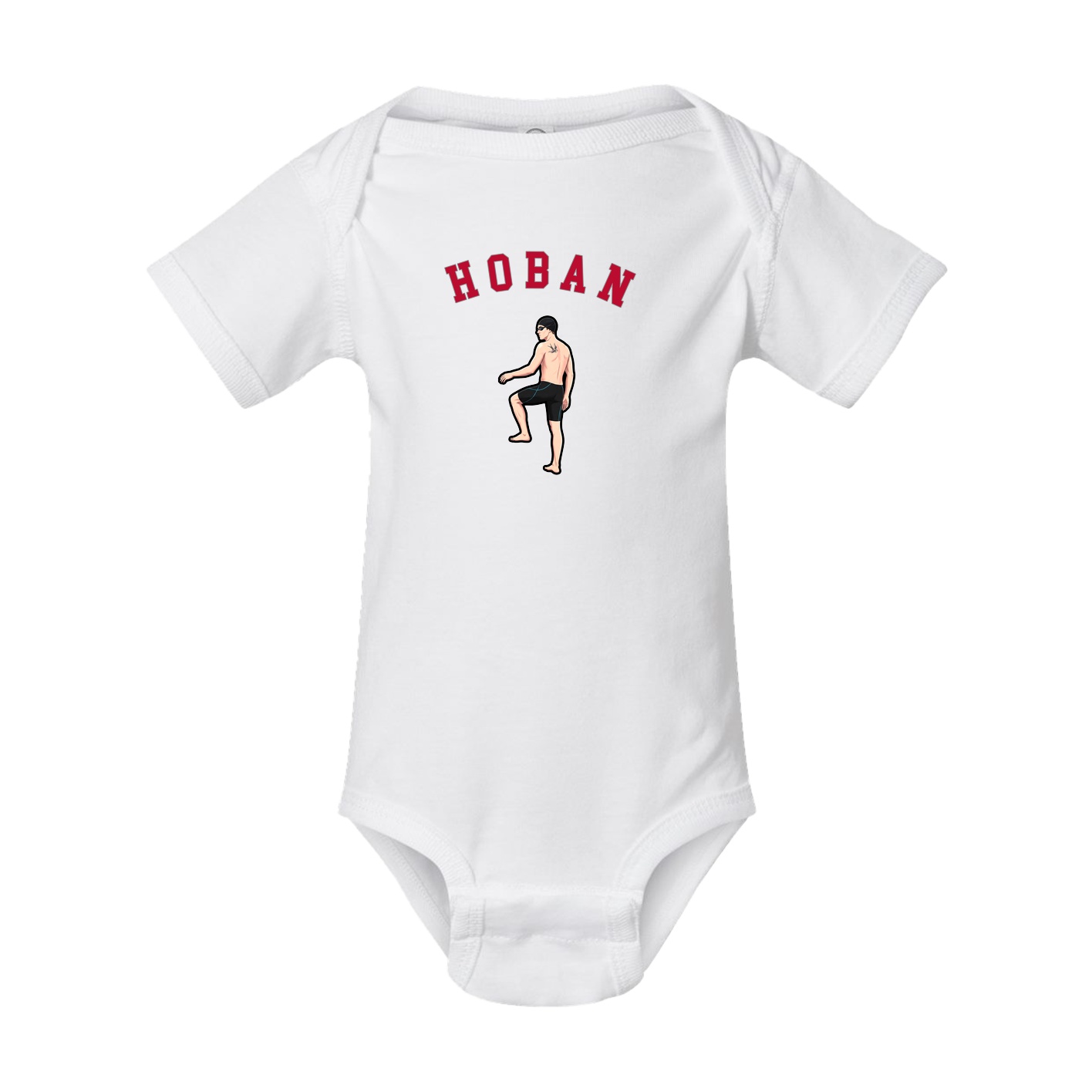 Baby Onesie — Shirsey Arch in White