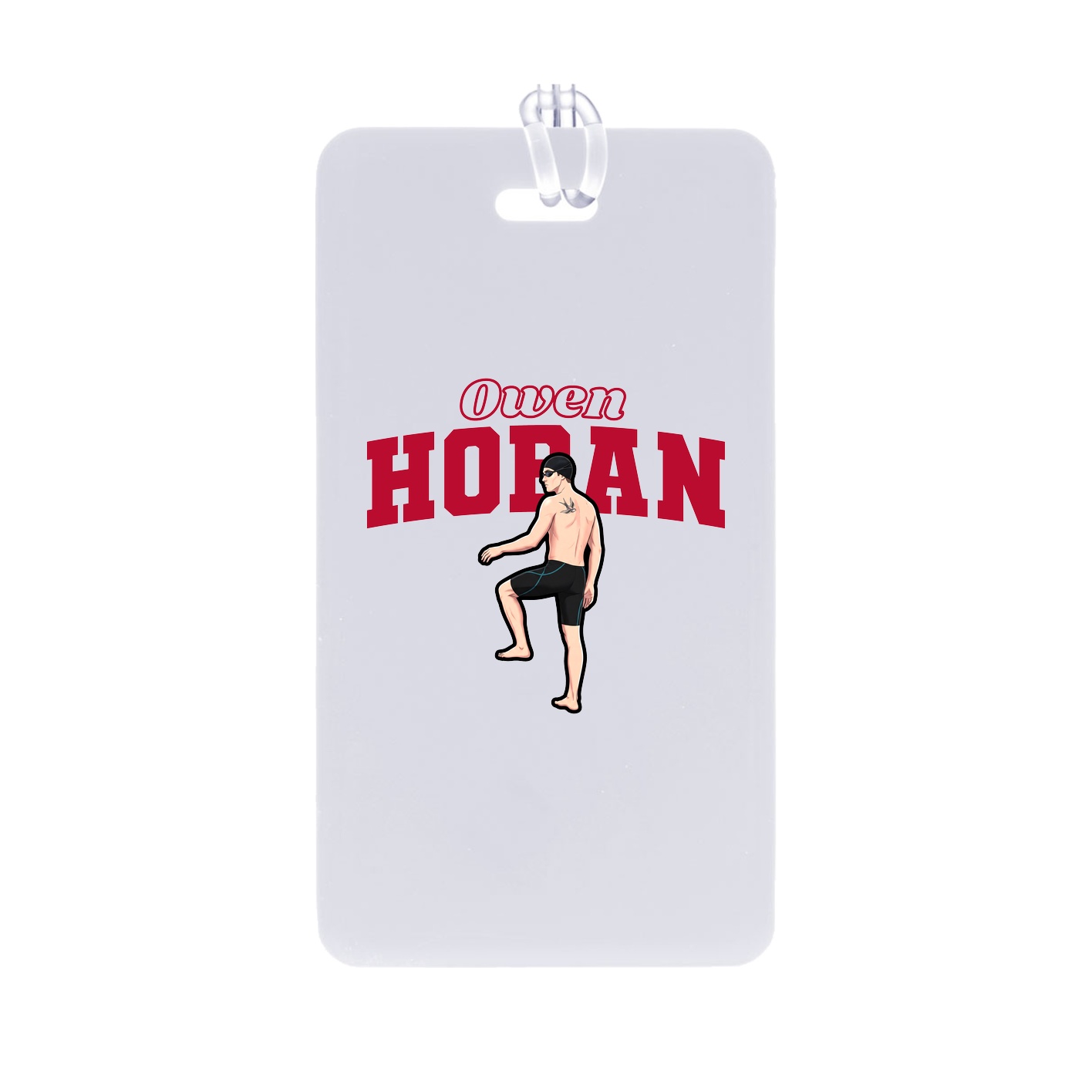 Bag Tag — Name Arch in Classic