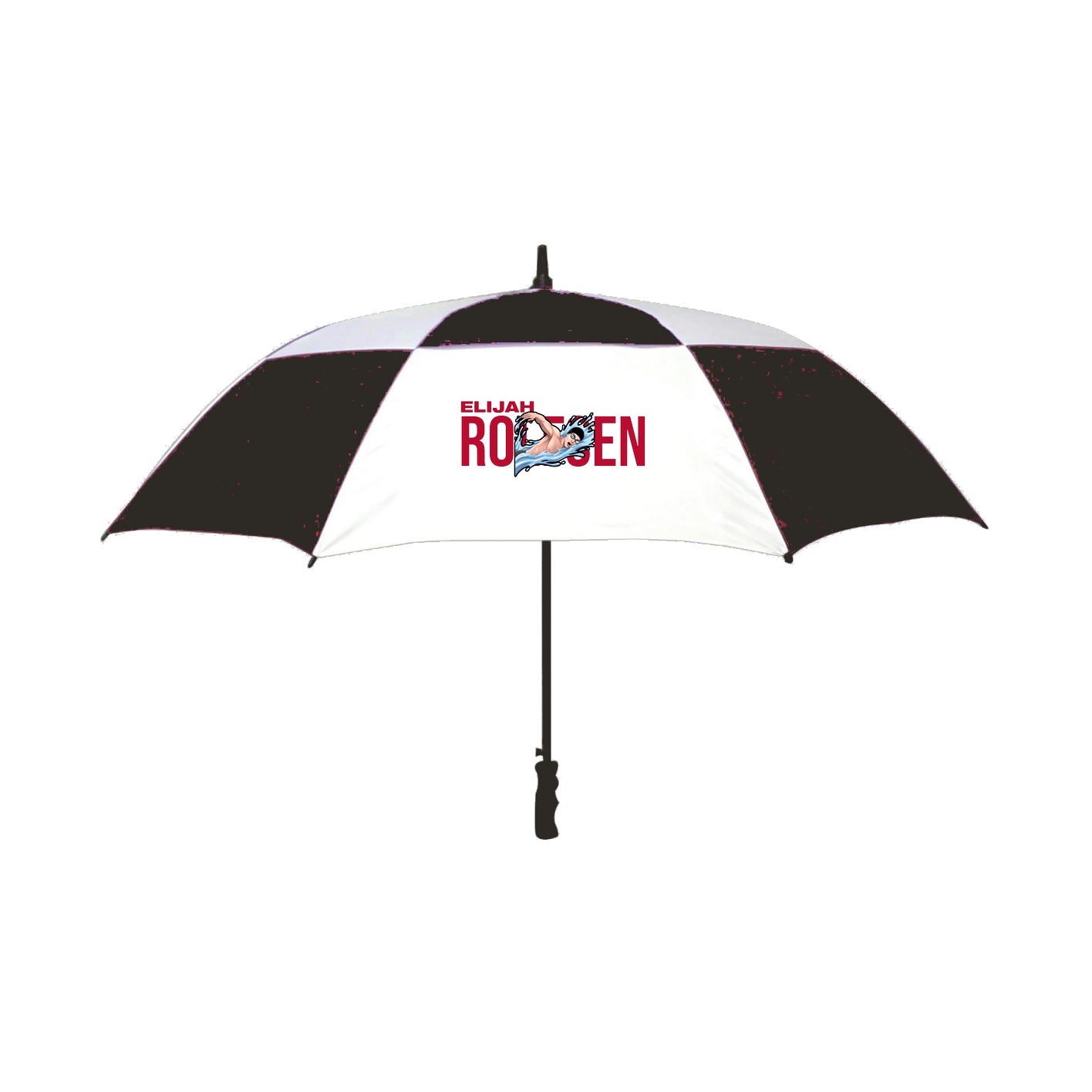 Golf Umbrella — Player Name in Black