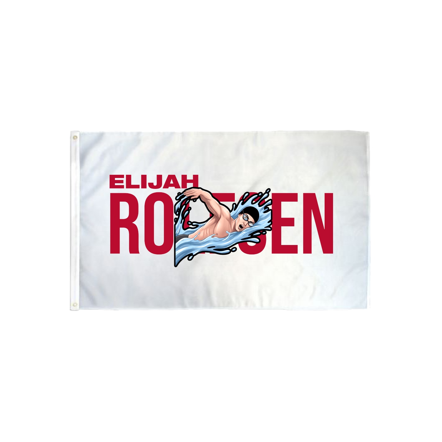 3x5 Flag — Player Name in Classic