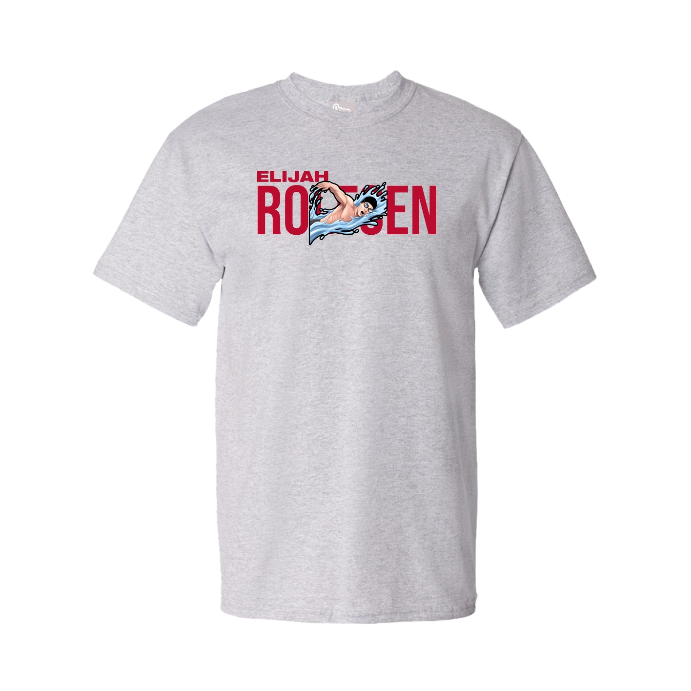 Youth Tee — Player Name in Grey